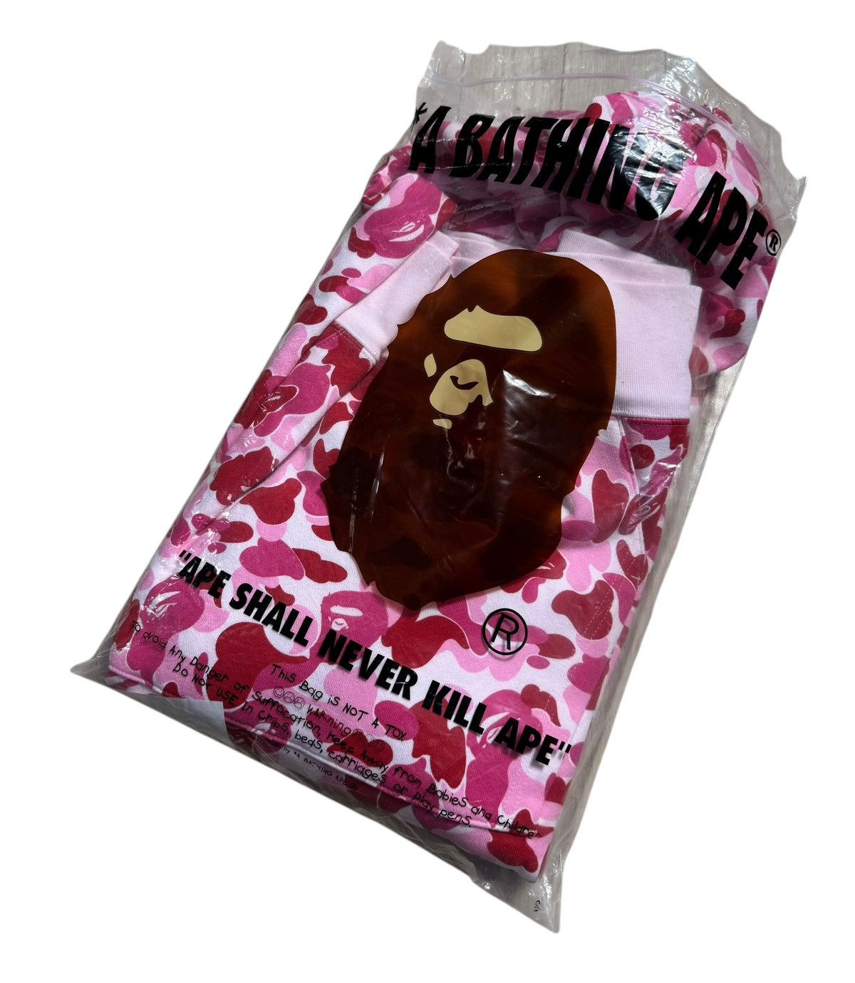 Anti Social Social Club × Bape BAPE Anti social social club Pullover Hooded Pink camo Size US XL / EU 56 / 4 - 12 Thumbnail