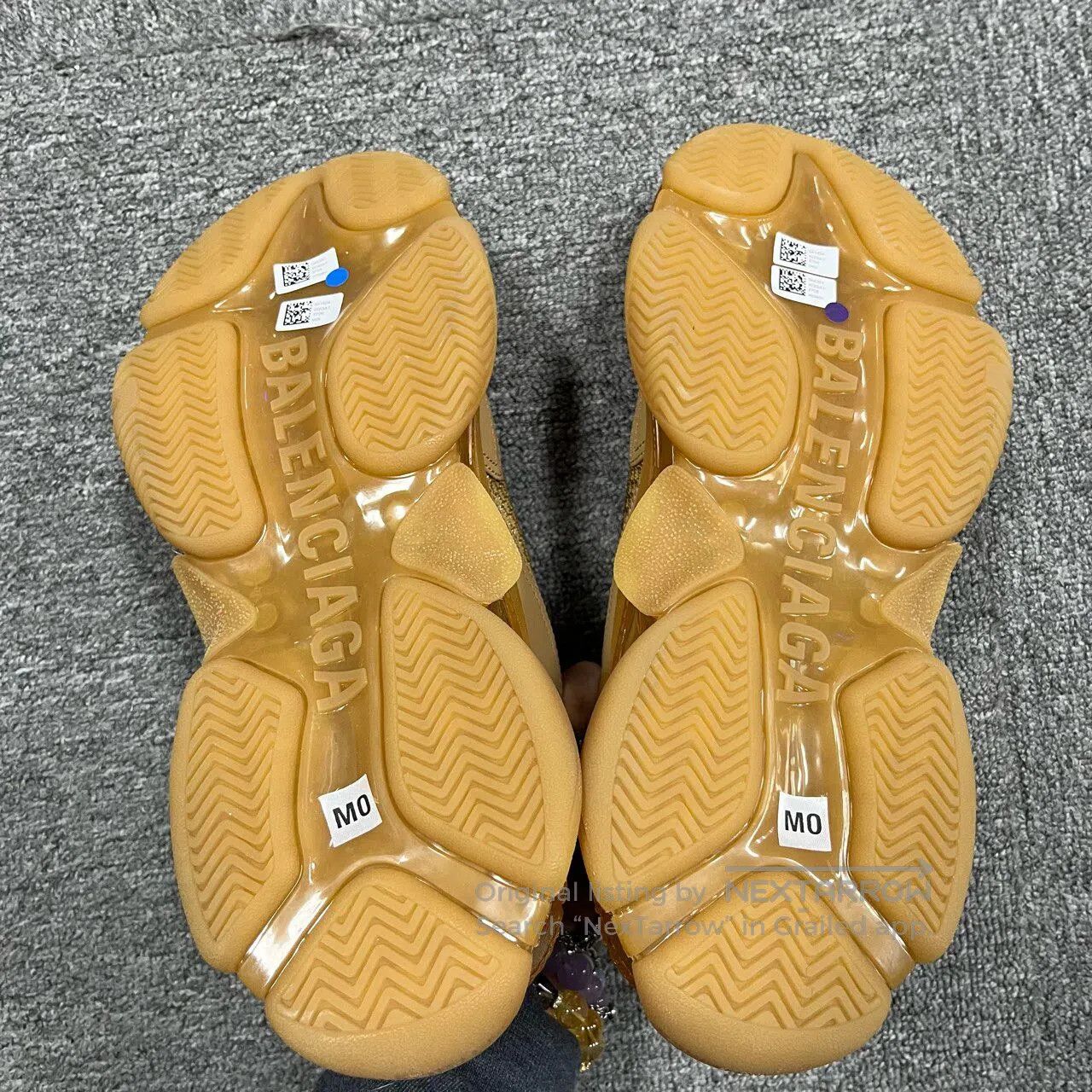 Balenciaga Balenciaga Brown shock-absorbing, anti-slip, wear-resistan Size US 7 / EU 40 - 5 Thumbnail