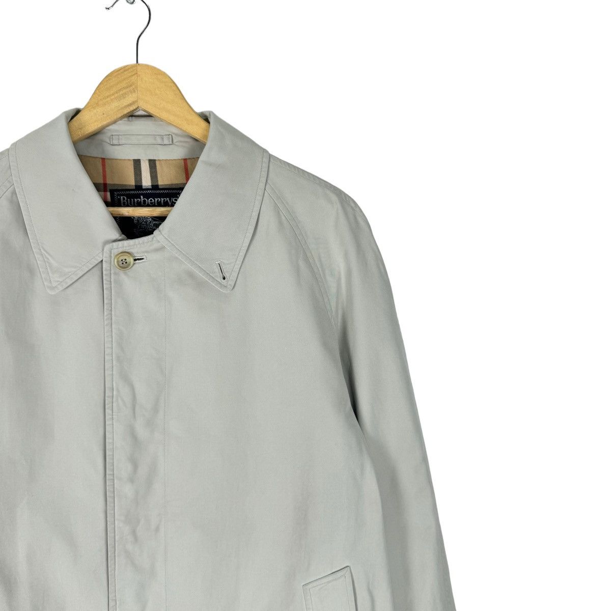 Burberry ⚡️BURBERRYS NOVA CHECK OVERCOAT LONG JACKET Size US M / EU 48-50 / 2 - 4 Thumbnail