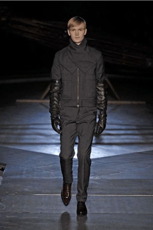 Pre-owned Raf Simons Aw 07-08 Extrafine Wool Bomber Jacket A18-0423 In Black