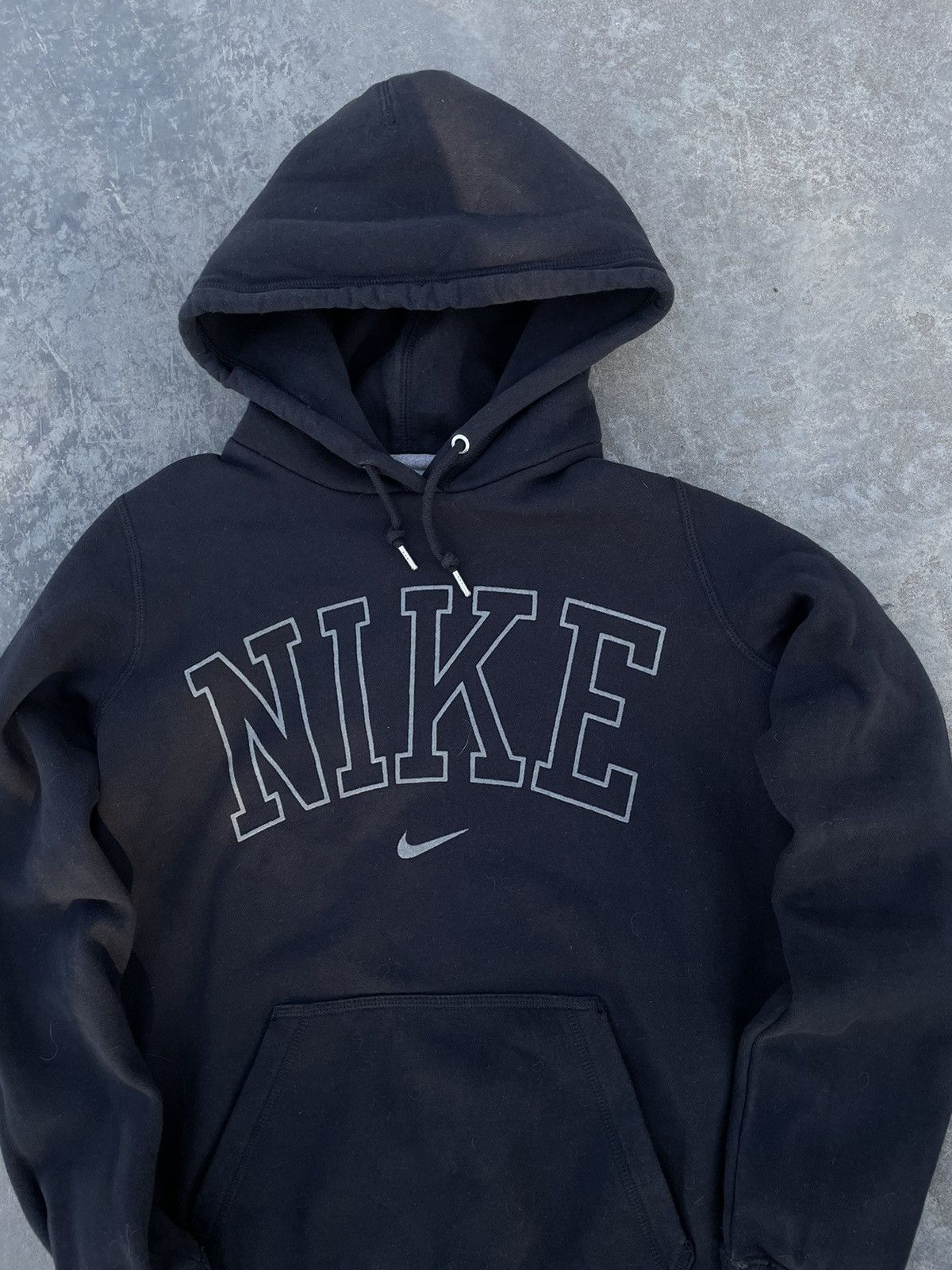 Vintage NIKE 00s BOXY DRILL BIG LOGO Y2K VINTAGE RARE SK8 HOODIE Size US S / EU 44-46 / 1 - 6 Thumbnail