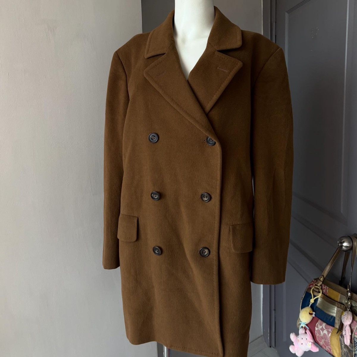 Burberry Burberry cashmere coat Size L / US 10 / IT 46 - 2 Thumbnail