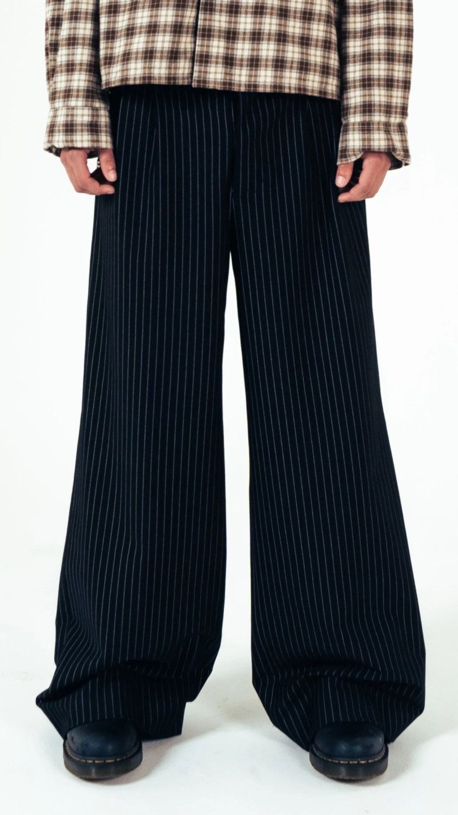 Other Nonfoya archive pinstripe pants Size US 34 / EU 50 - 2 Thumbnail