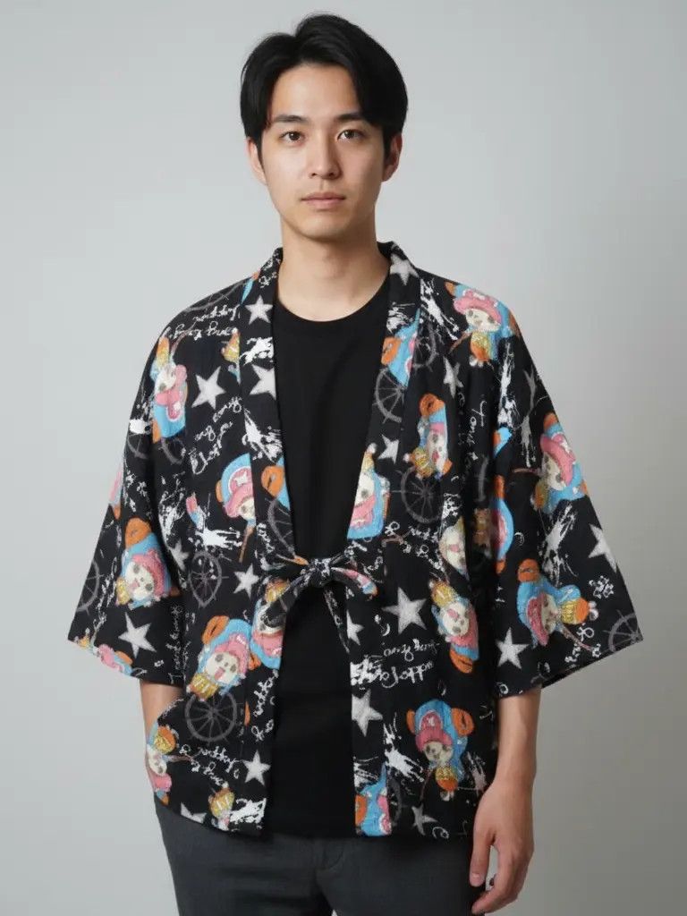 Japanese Brand One Piece Tony Chopper fleece komono vintage Size US L / EU 52-54 / 3 - 7 Thumbnail