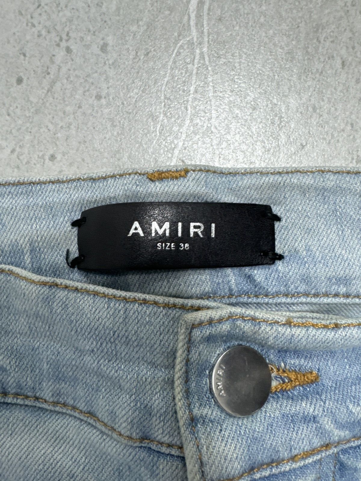 Amiri Amiri thrasher blue Size US 38 / EU 54 - 2 Thumbnail