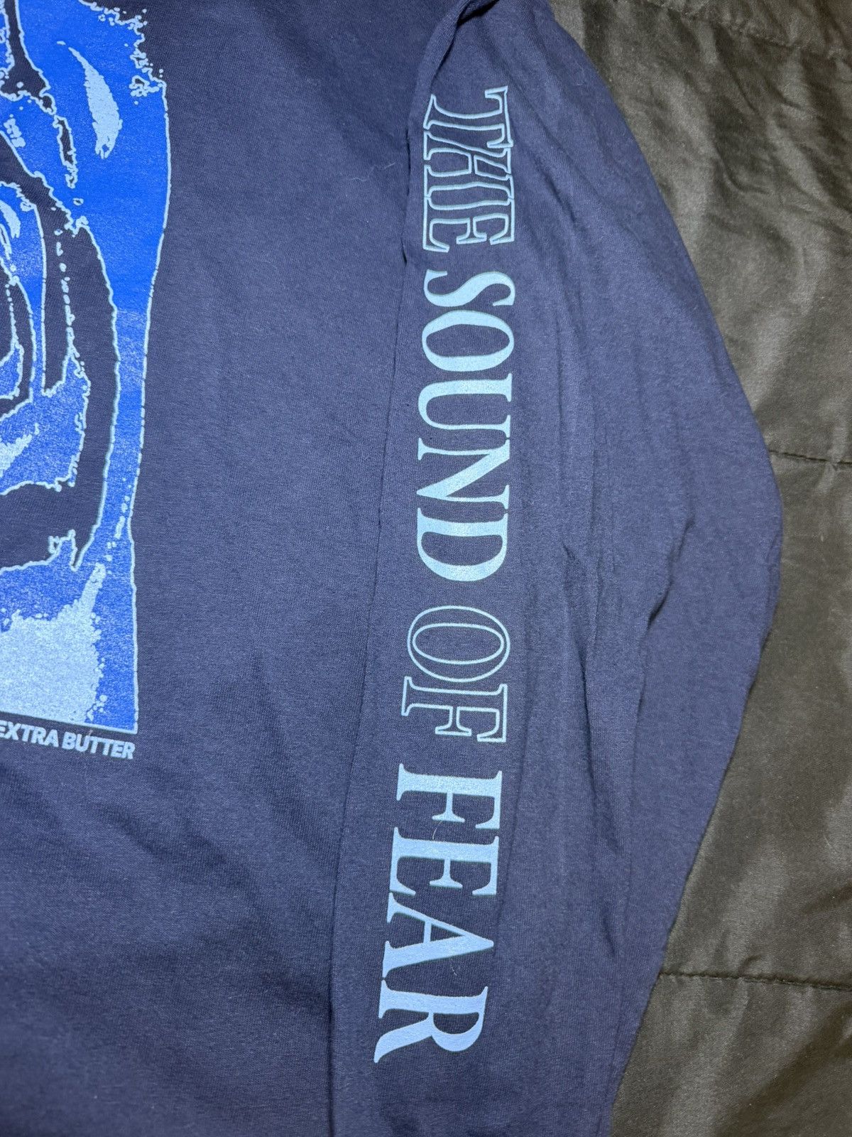 Extra Butter The Sound Of Fear Ls Navy Tee New in Blue, Men's (Size Xl) — image 4 of 5
