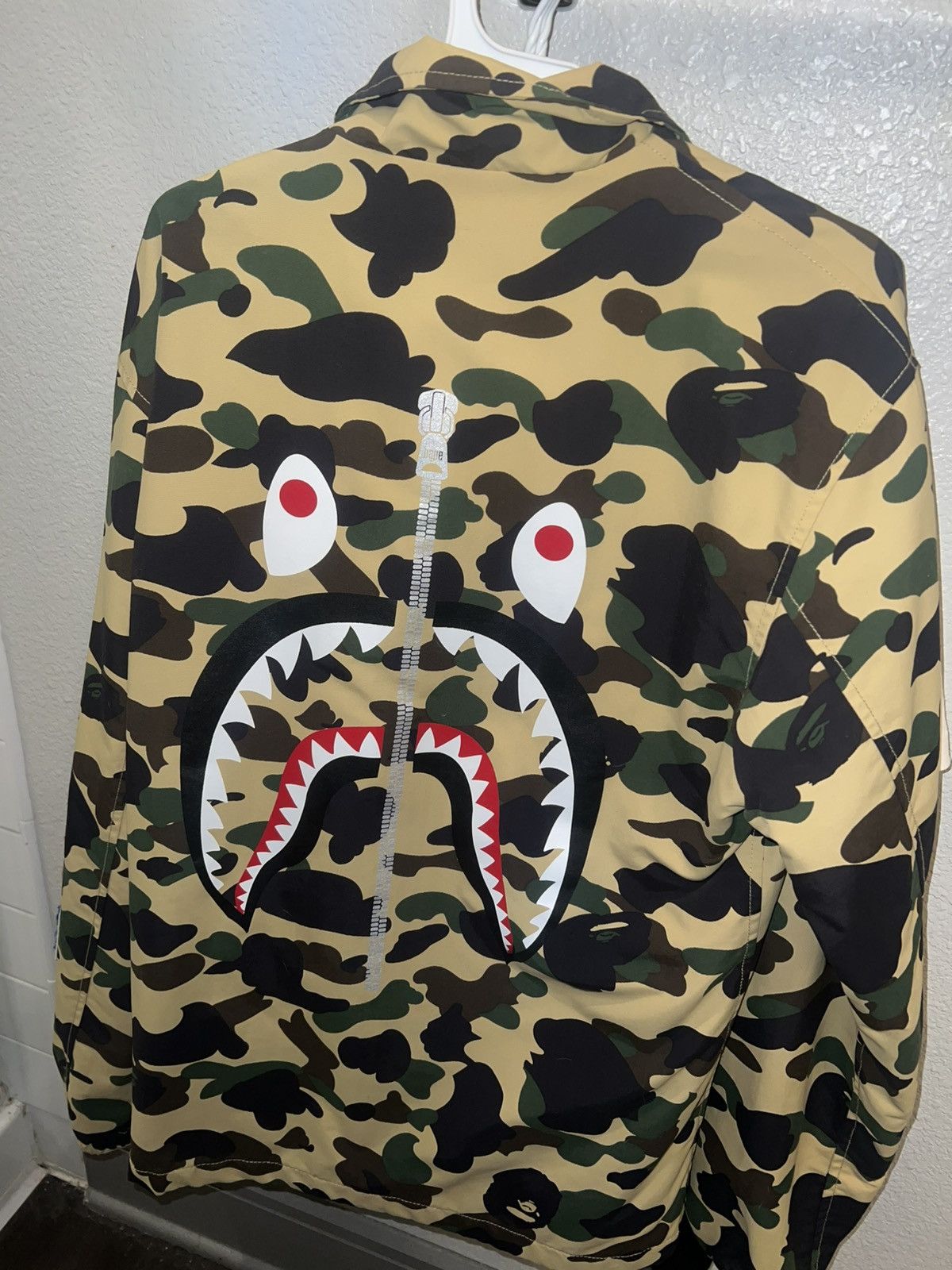Bape Bape 1st Camo Coach Jacket “Yellow” Size US M / EU 48-50 / 2 - 2 Thumbnail