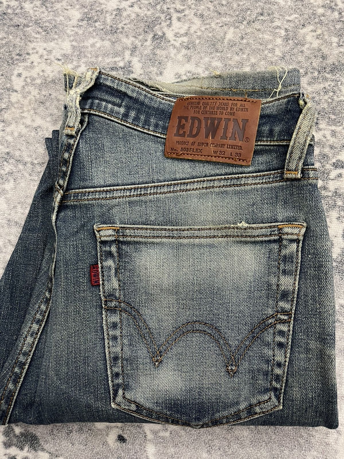 Edwin Edwin 503 Flex faded blue s6 Size US 32 / EU 48 - 24 Thumbnail