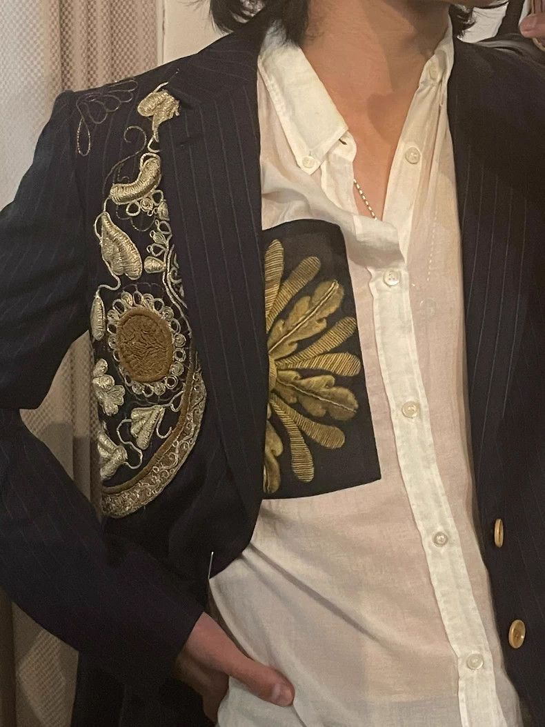 Dries Van Noten Dries Van Noten 14ss Floral Short Sleeve Shirt Size US M / EU 48-50 / 2 - 1 Thumbnail