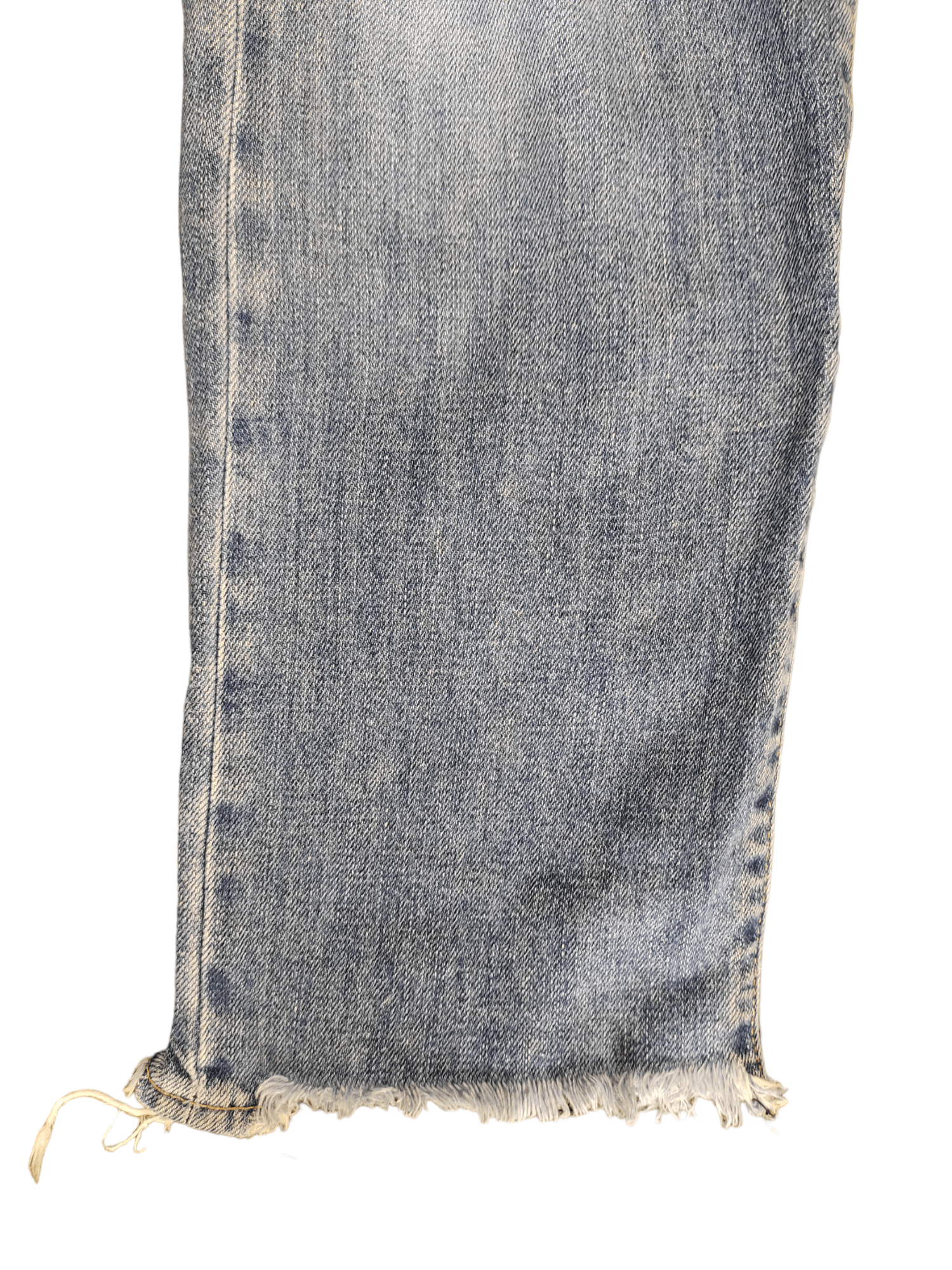 (+)PEOPLE (+) People Release Hem Distressed Denim Jeans Size US 34 / EU 50 - 8 Thumbnail