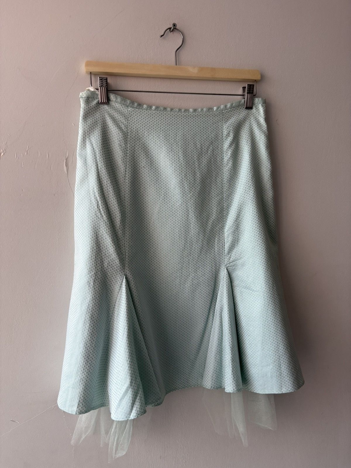 Vintage y2k lux cotton skirt Size 26" / US 2 / IT 38 - 16 Thumbnail