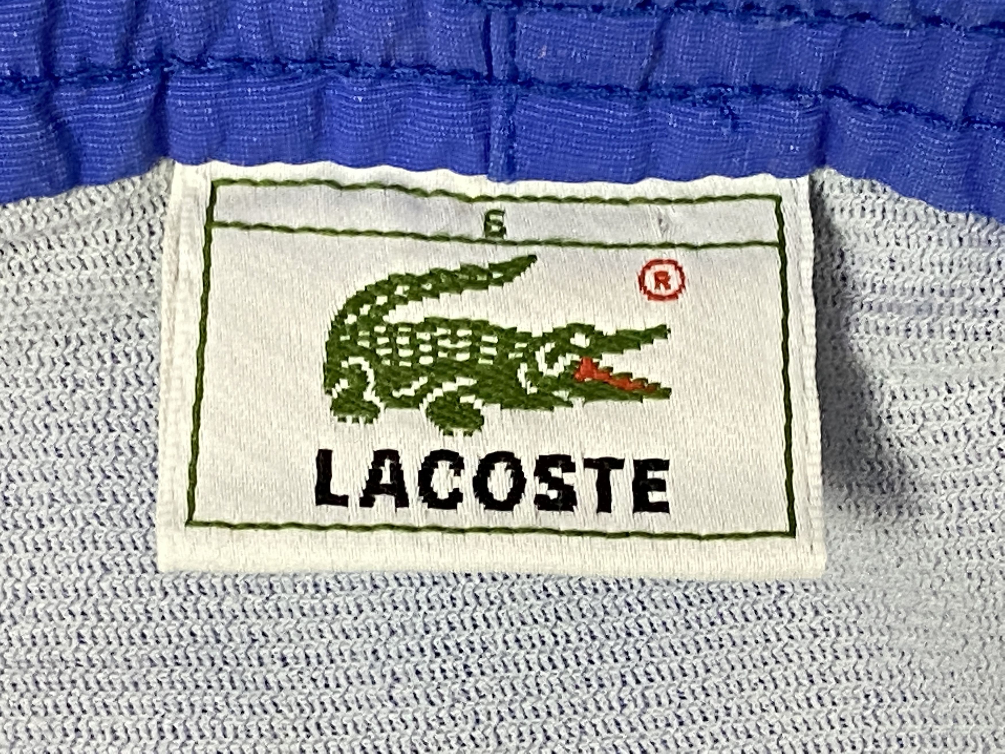 Lacoste × Vintage 90s Lacoste Vintage Men's Shorts - XL Size US 36 / EU 52 - 5 Thumbnail
