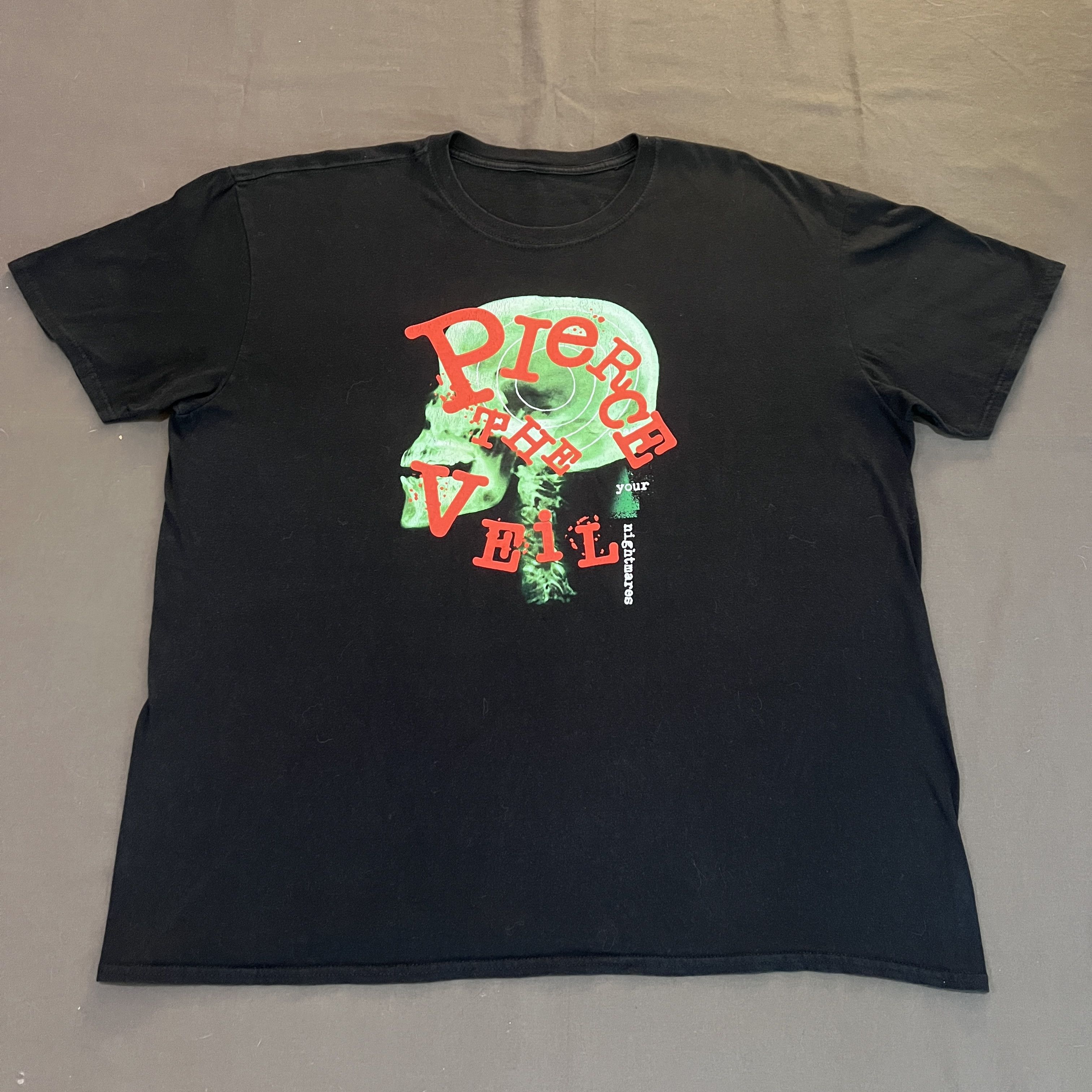 Band Tees × Vintage Pierce the Veil Alternative Band Promo Tee 2XL Size US XXL / EU 58 / 5 - 2 Thumbnail