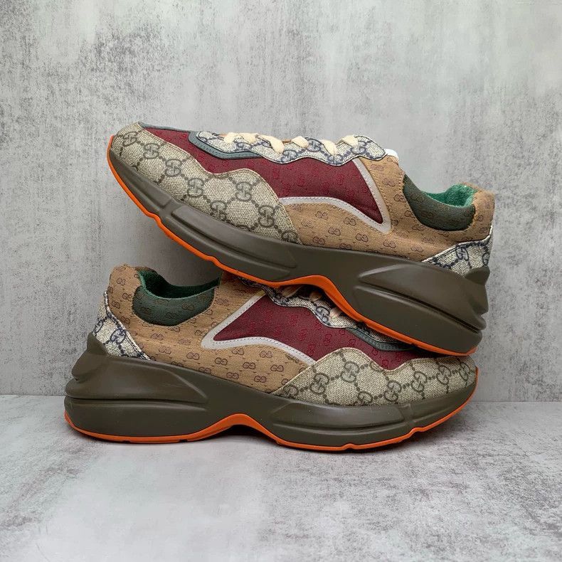 Gucci Gucci Old Fashioned Colorful Dad Sneakers-2505 Size US 9.5 / EU 42-43 - 2 Thumbnail