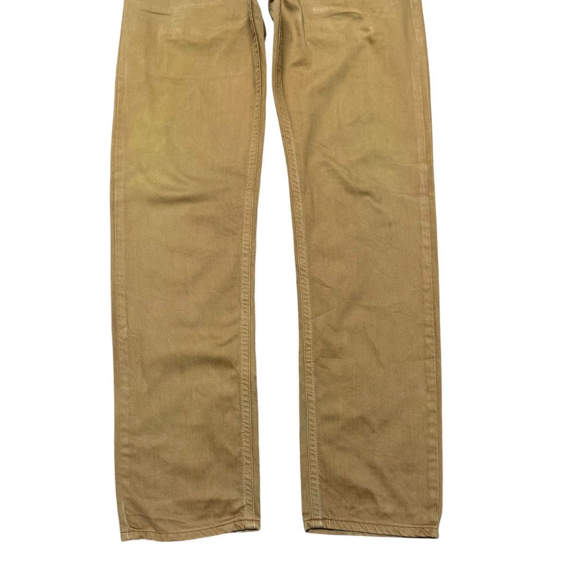 Edwin Vintage Edwin XVS403 Leather Pocket Brown Denim Jeans Size US 34 / EU 50 - 7 Thumbnail