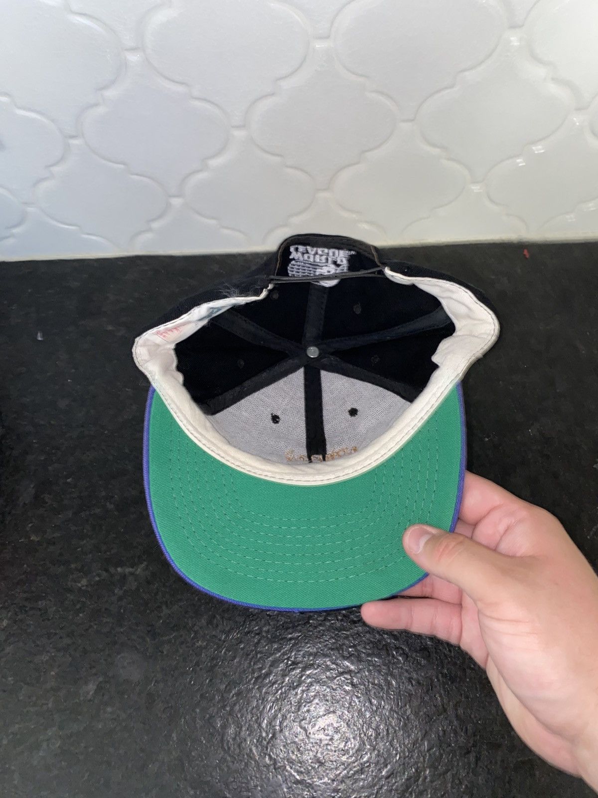 Other Vintage 90s London monarchs word football snapback Size ONE SIZE - 3 Thumbnail