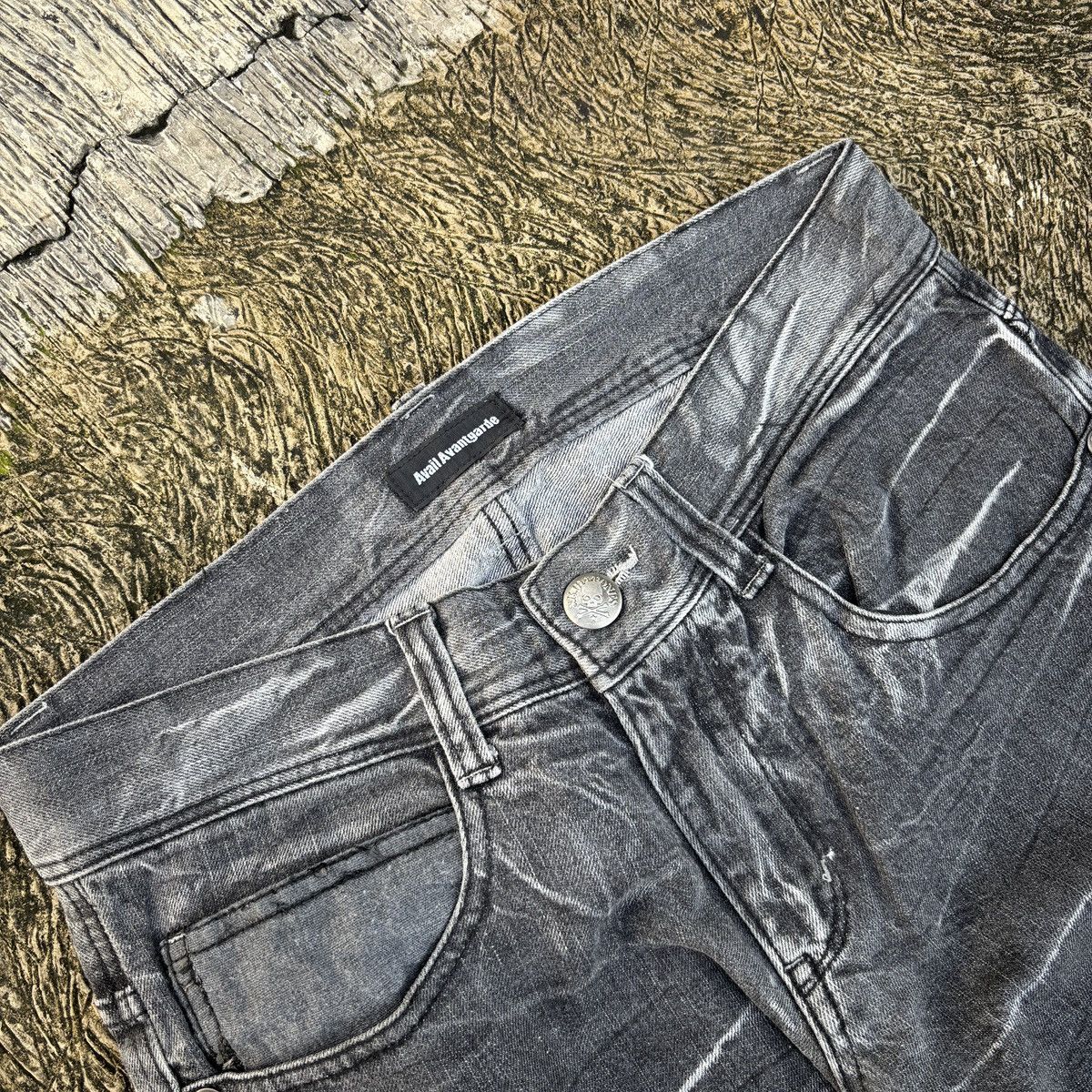 Japanese Brand Avail avantgarde skull bones pants Size US 30 / EU 46 - 4 Thumbnail