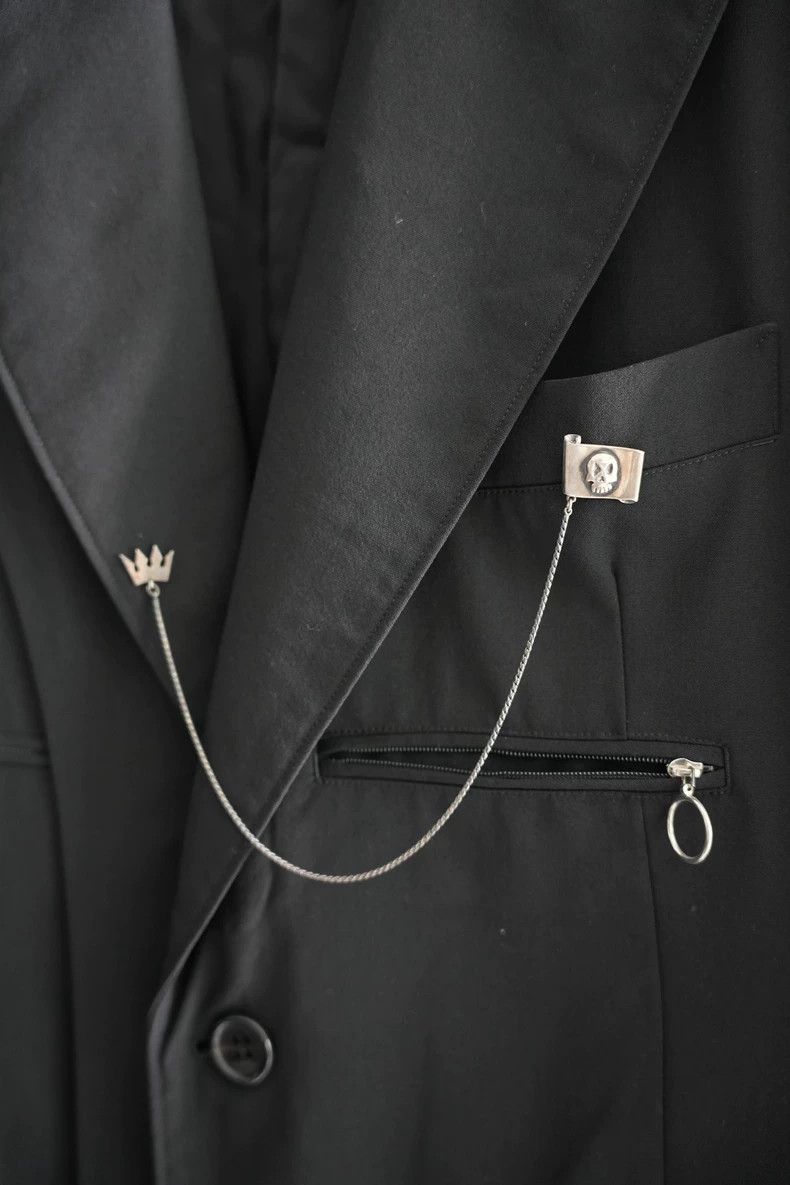 Yohji Yamamoto Yohji Yamamoto 05 aw chain sterling silver brooch 2502-Next Size ONE SIZE - 5 Thumbnail