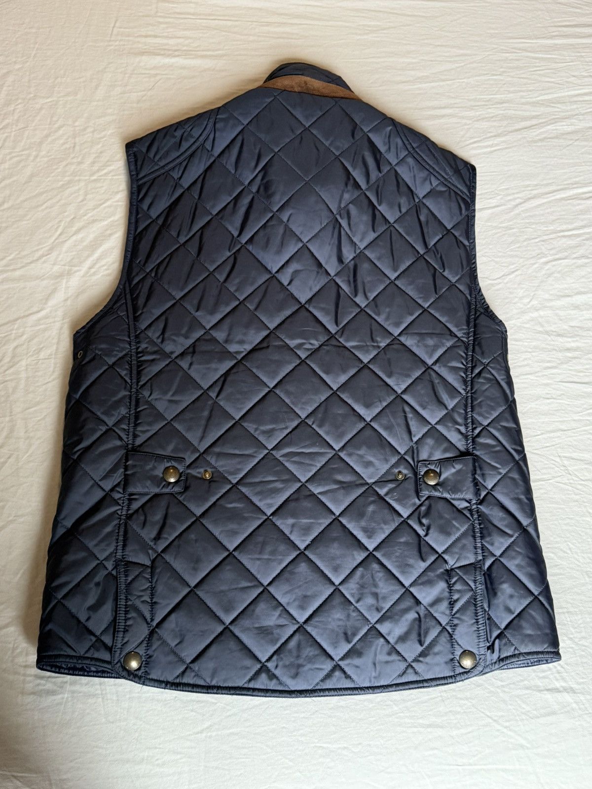 Polo Ralph Lauren Polo Ralph Lauren Diamond Quilted Vest - Navy Size US M / EU 48-50 / 2 - 7 Thumbnail