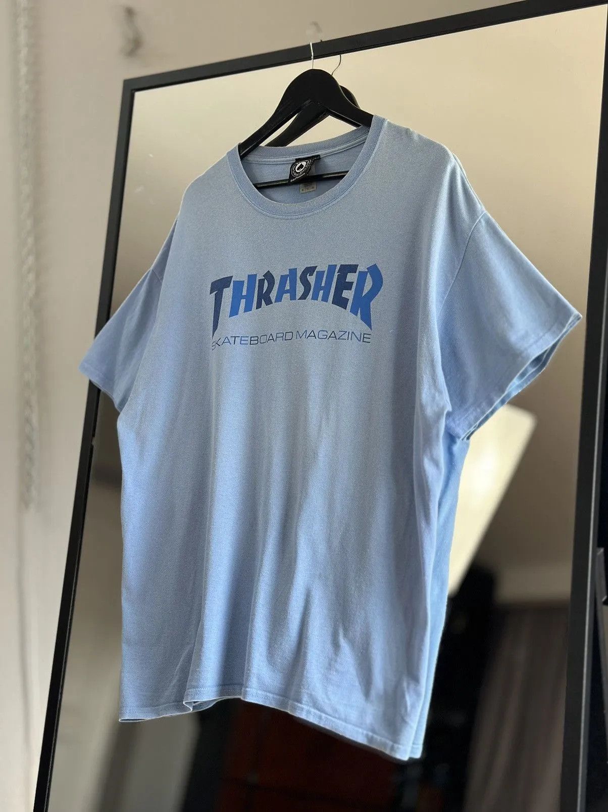 Thrasher Vintage Thrasher T-shirt Sk8 Stussy style Faded Y2K USA Size US XL / EU 56 / 4 - 5 Thumbnail