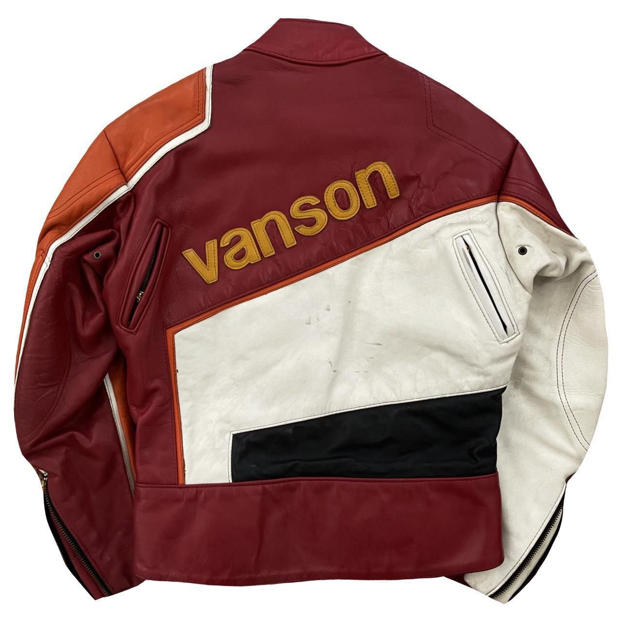 Vanson Leathers Vanson Leathers Leather Motorcycle Racing Jacket Size US S / EU 44-46 / 1 - 2 Thumbnail