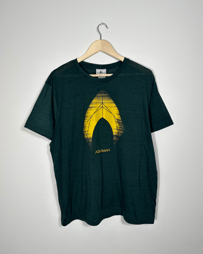DC Comics Vintage Aquaman Men's Green T-Shirt - Size XL Size US XL / EU 56 / 4 - 2 Thumbnail