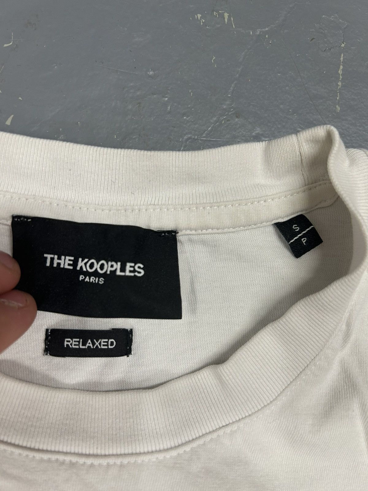 Designer × The Kooples Crazy Designer Y2k Essential The Kooples White Tee Shirt Size US S / EU 44-46 / 1 - 3 Thumbnail