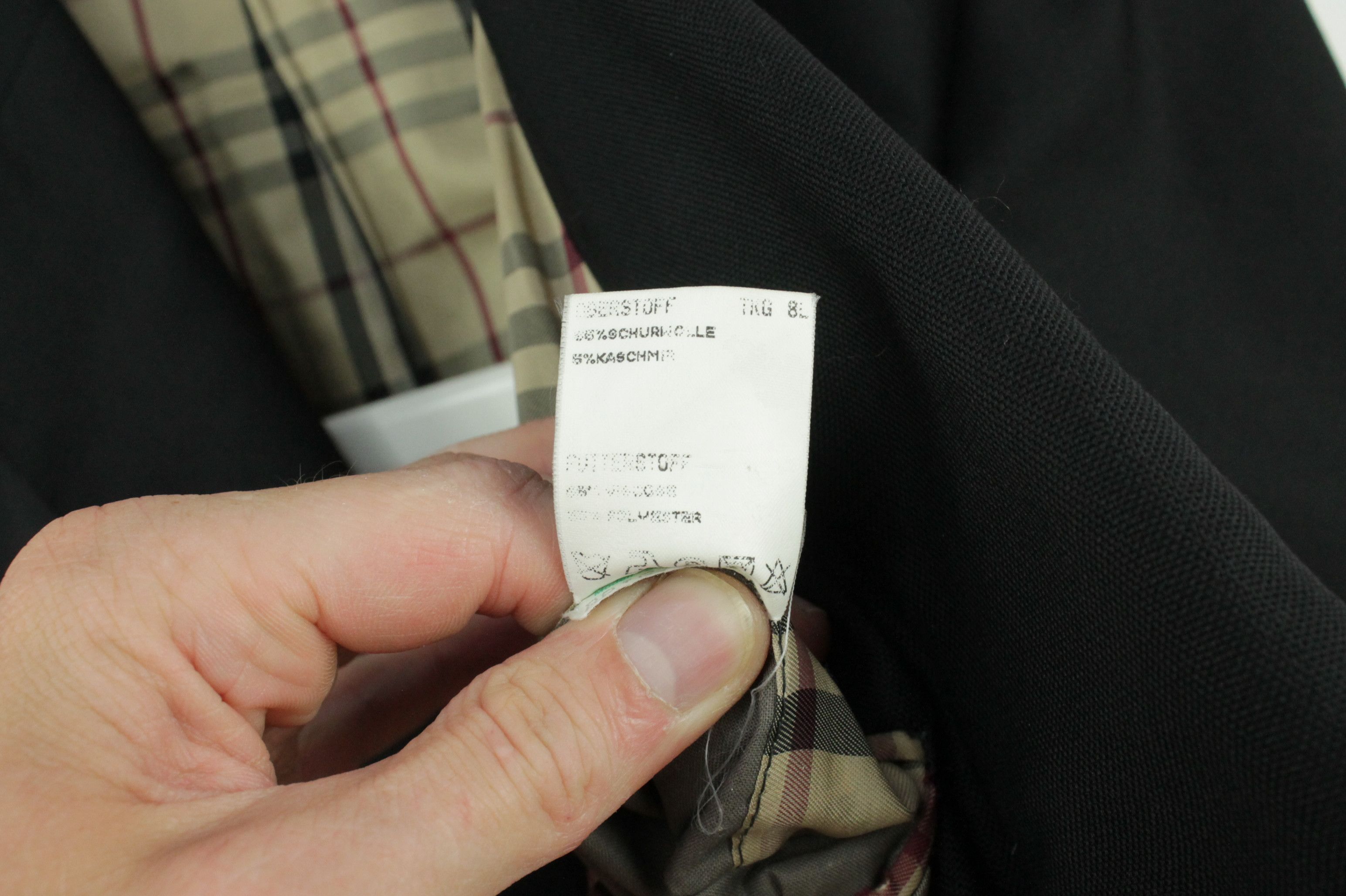 Burberry Burberry Nova Check Lining Gold BTN Black Blazer Jacket Size US L / EU 52-54 / 3 - 10 Thumbnail