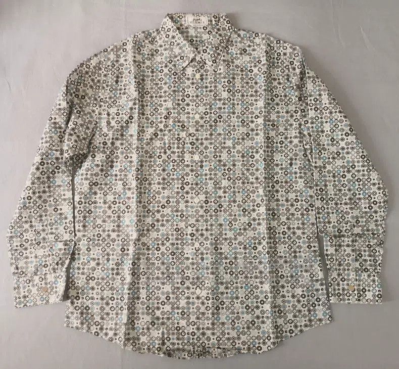 Hermes Hermes size 43 Linen Shirt, 66% Linen + 34% Cotton Blended Size US XS / EU 42 / 0 - 1 Thumbnail