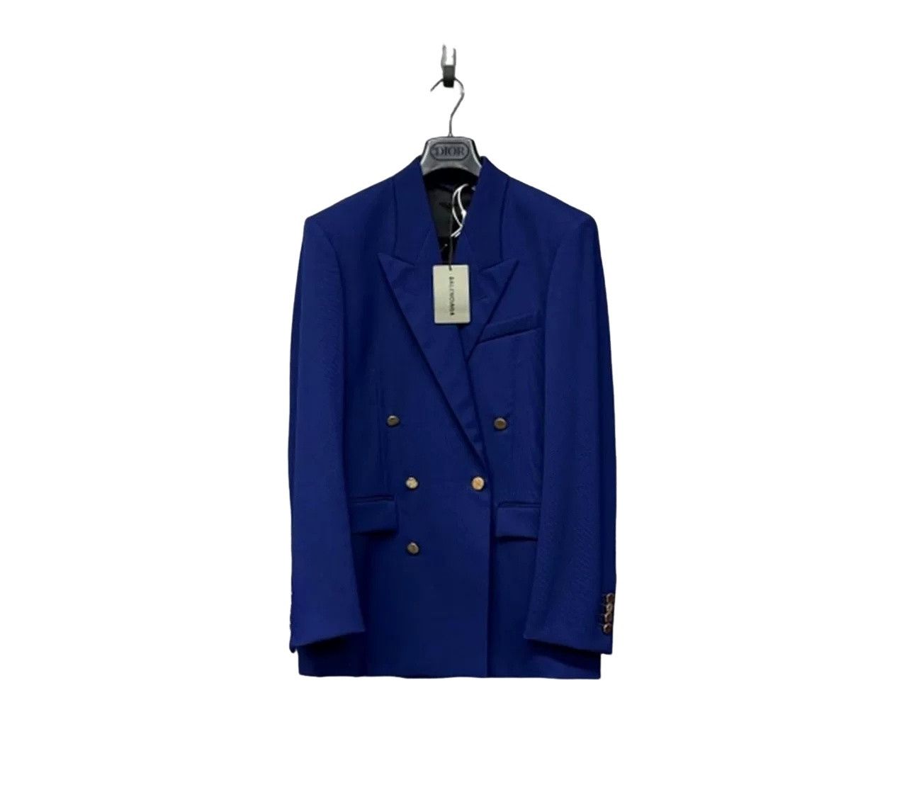 Balenciaga Balenciaga Logo Button Double Breasted Blazer FR 36 Size XS / US 0-2 / IT 36-38 - 1 Thumbnail