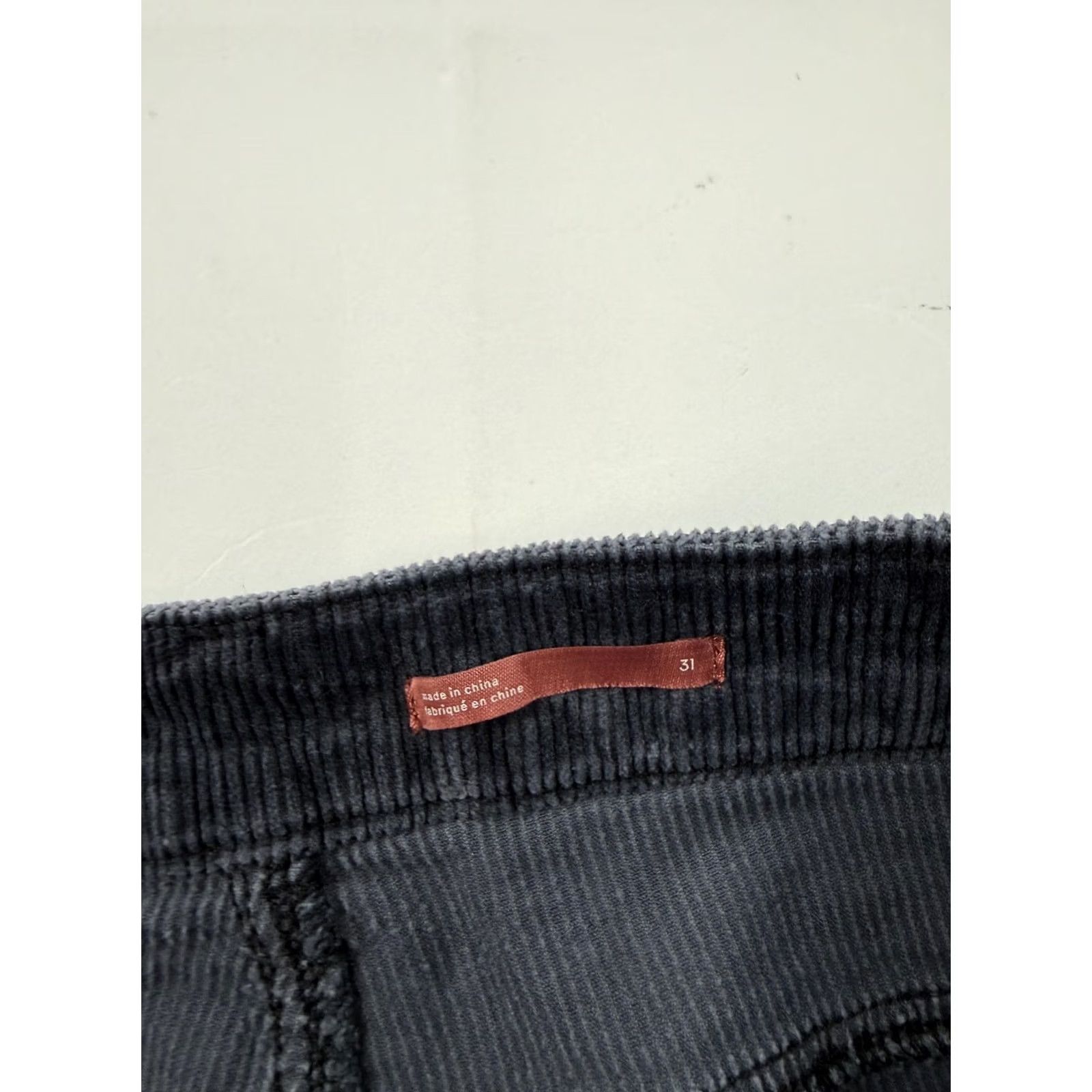 J.Crew J.Crew Pants Womens 31 Gray City Fit Corduroy Flare Leg 5 Pocket Stretch Casual Size 24" / US 00 / IT 34 - 7 Thumbnail