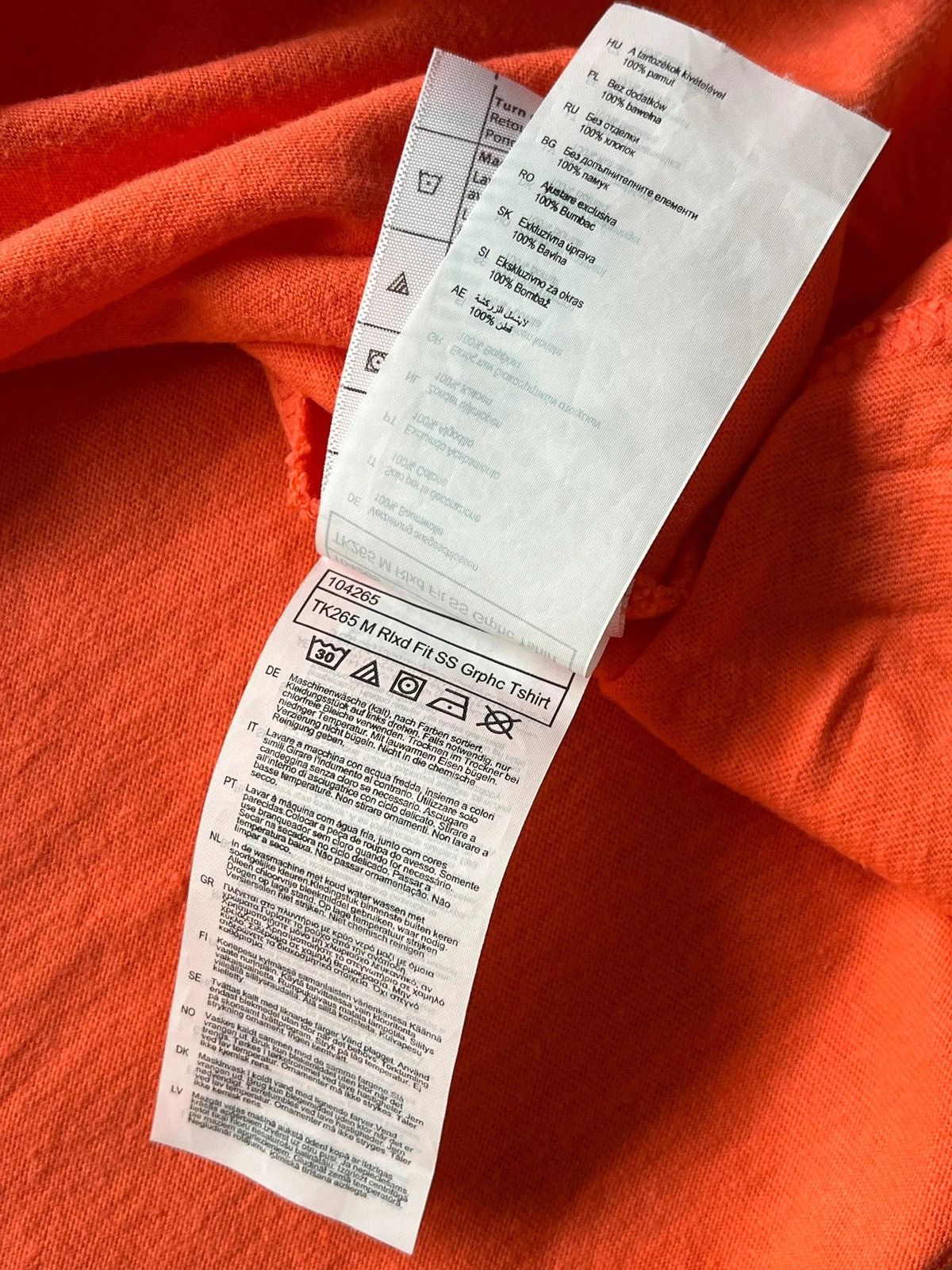 Carhartt Carhartt Sz XL 2020 Spring Fishing Print Orange T-Shirt Rare Size US XL / EU 56 / 4 - 7 Thumbnail