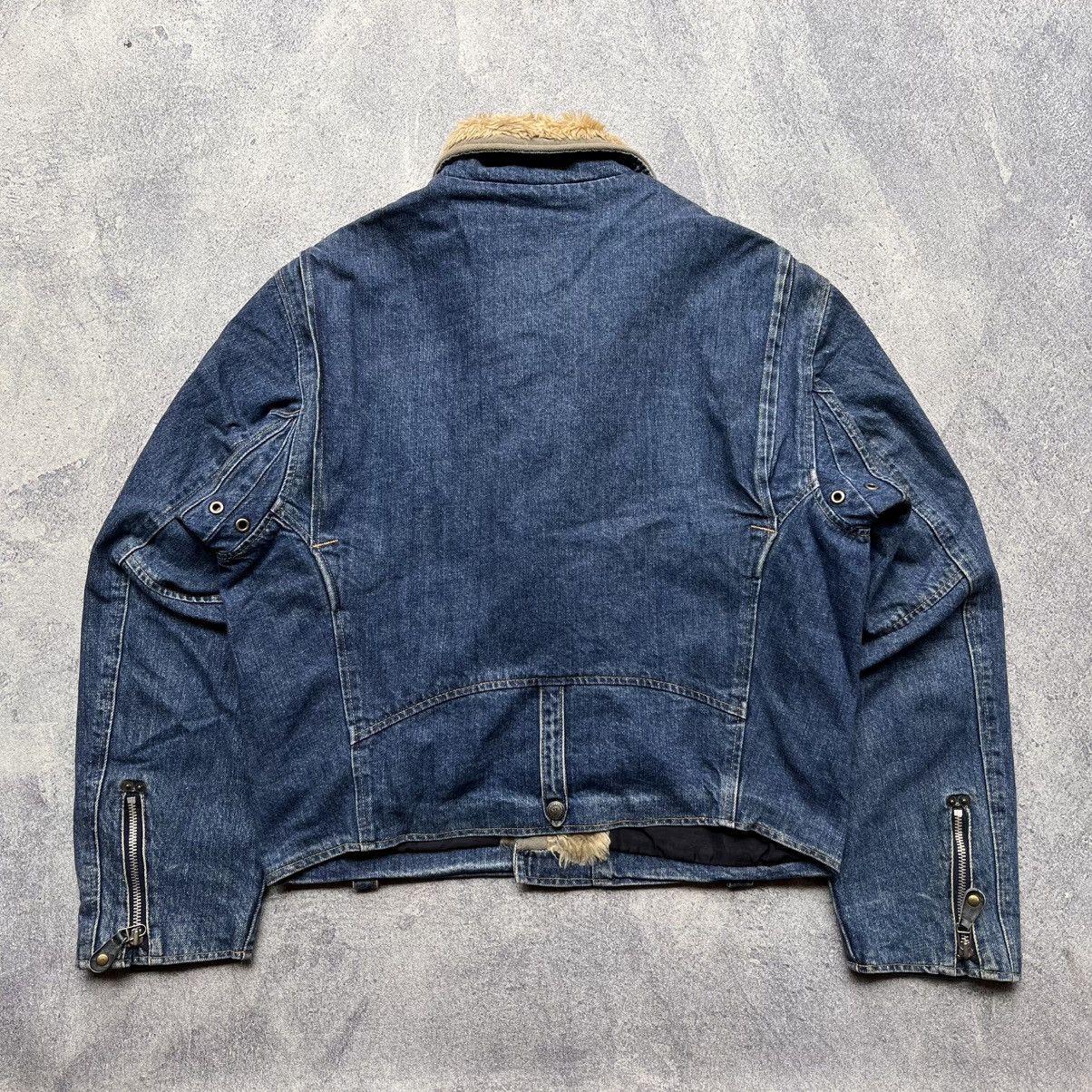 Edwin 90’s Edwin Company Motorcycle Riders Denim Jacket Size US M / EU 48-50 / 2 - 10 Thumbnail