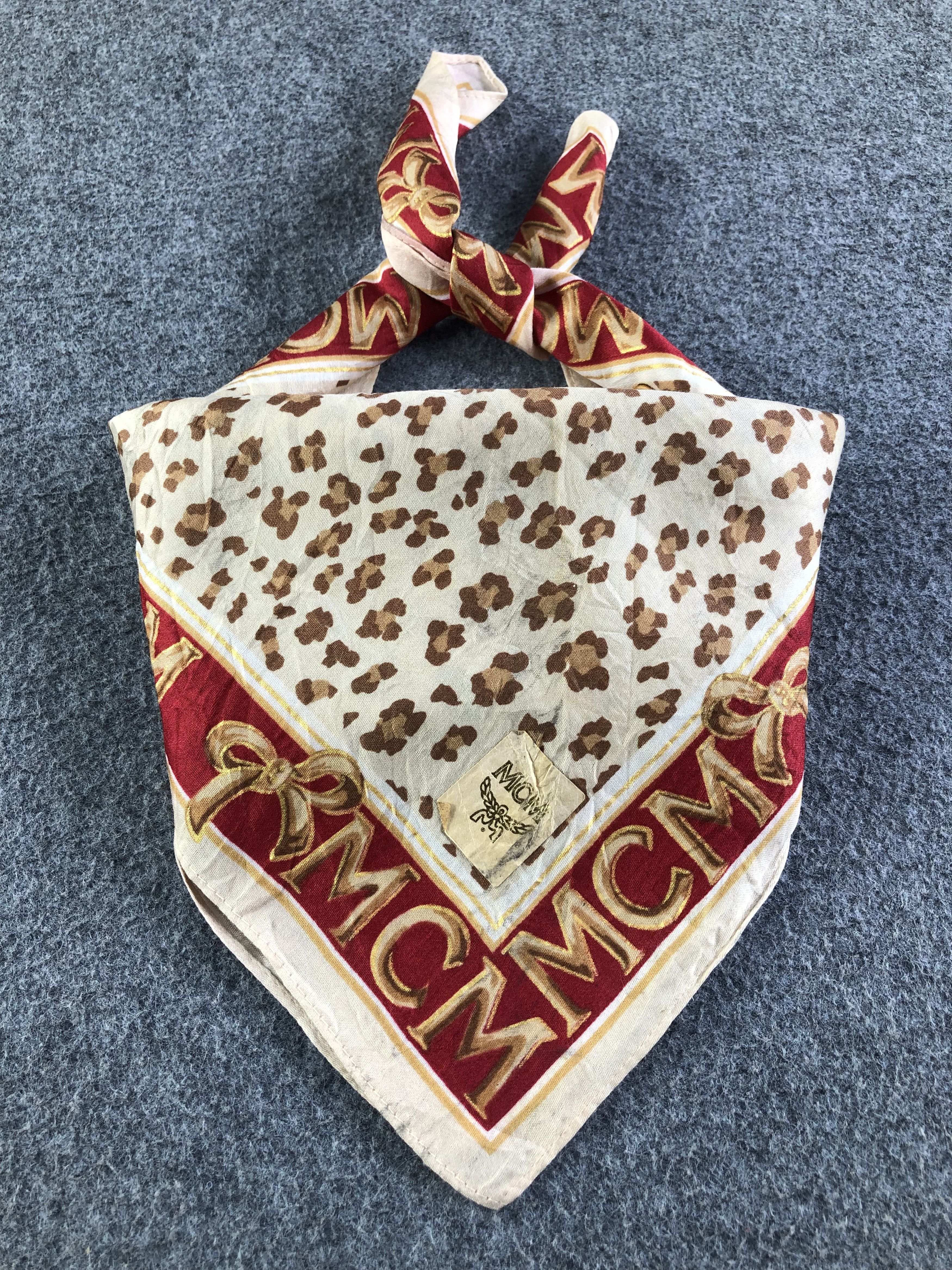 MCM MCM Handkerchief / Bandana / Neckerchief / Headscarf Size ONE SIZE - 1 Thumbnail