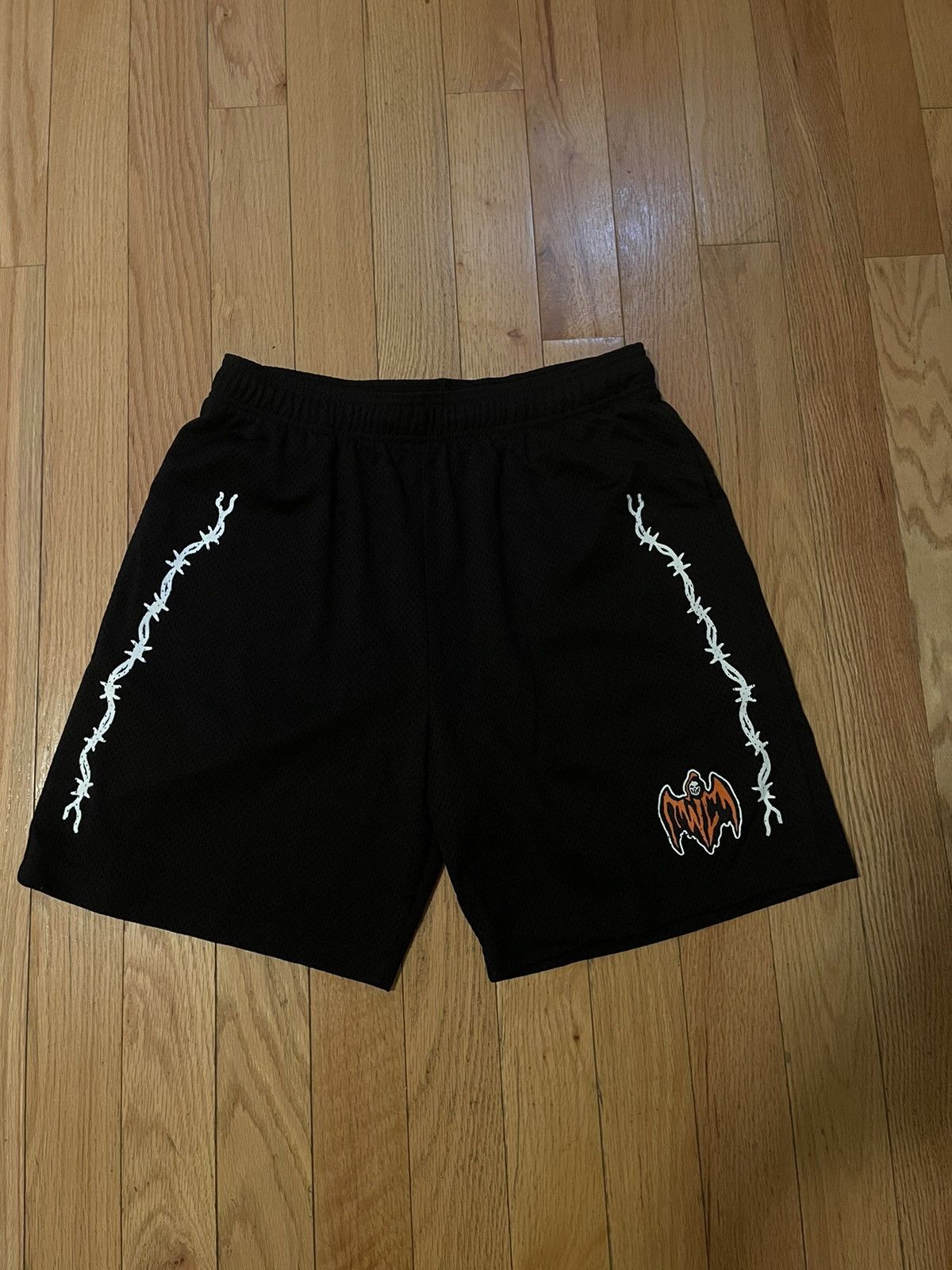 Warren Lotas Warren Lotas Bat Reaper Mesh Shorts Size US 33 - 1 Thumbnail