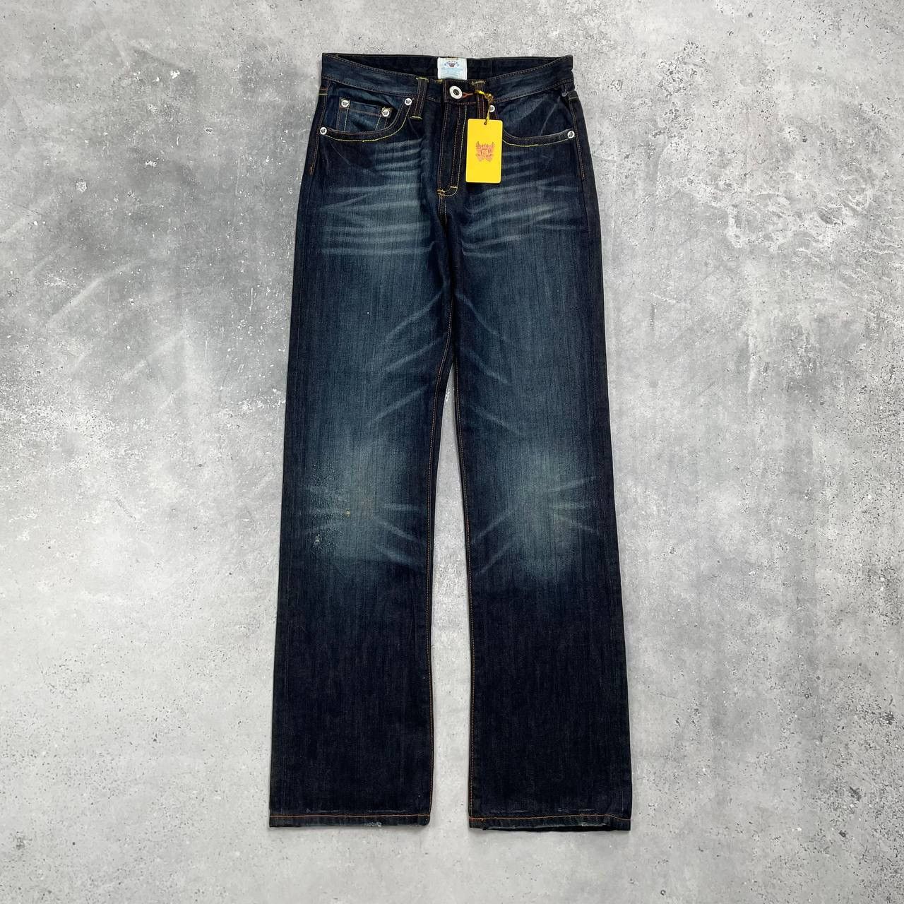 Christian Audigier × Ed Hardy Christian Audigier Kids Forever Dagger Jeans Blue Size 14/16 Size 27" / US 4 / IT 40 - 1 Thumbnail