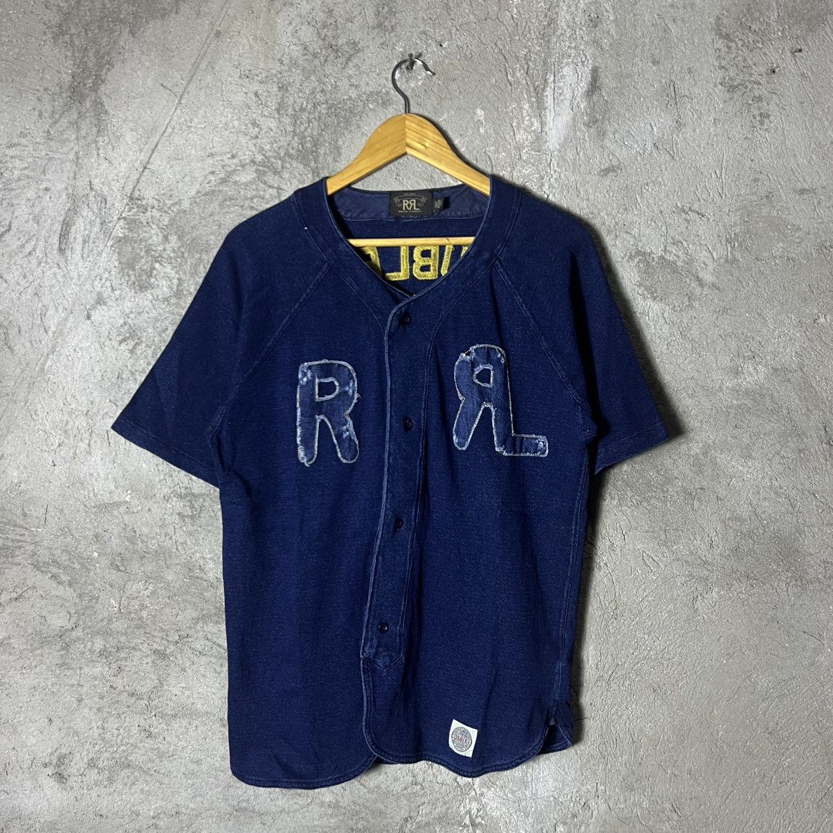 RRL Ralph Lauren Rrl Ralph Lauren - SS19 - "Farm League" Baseball Jersey Size US M / EU 48-50 / 2 - 1 Thumbnail