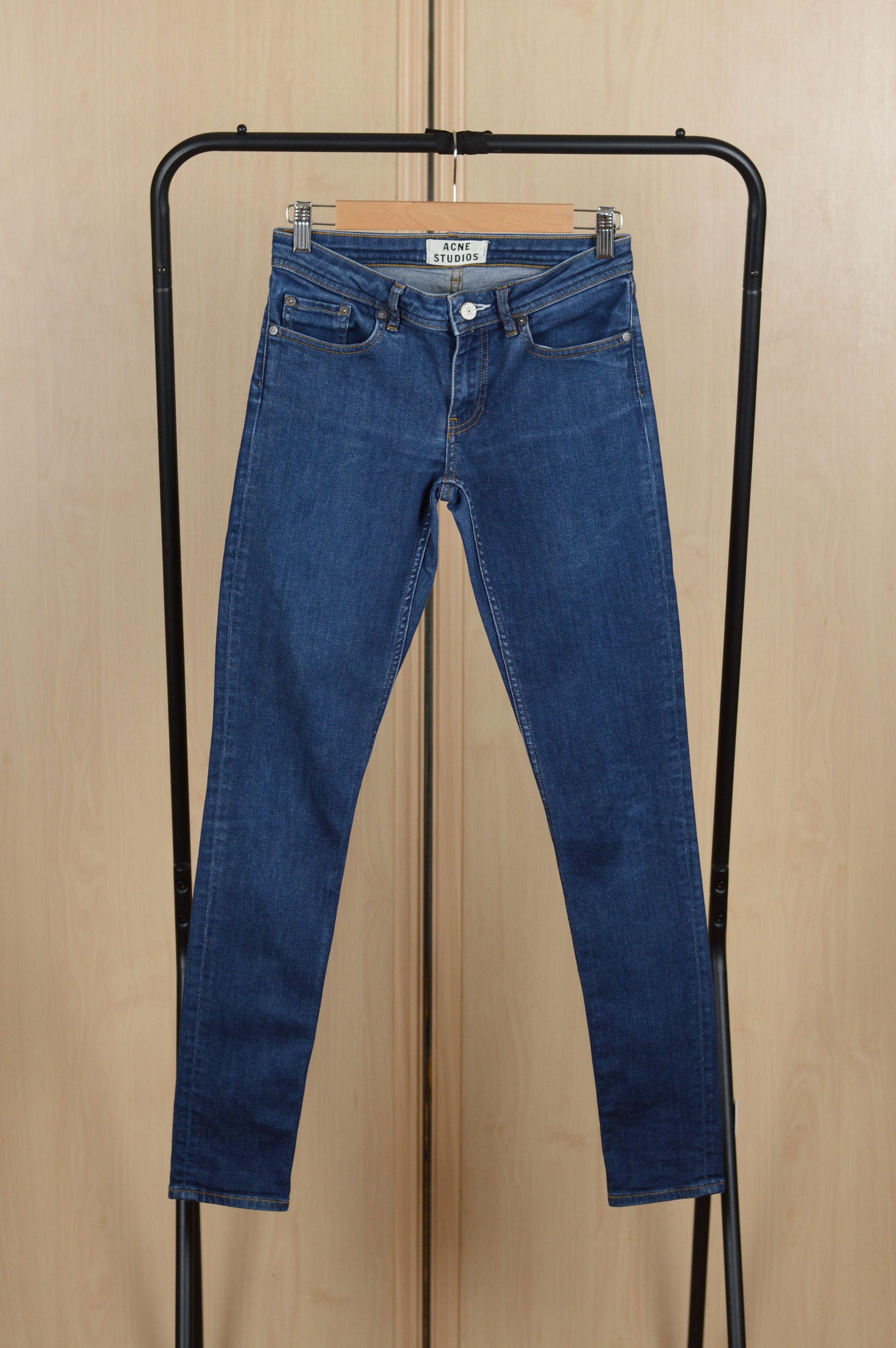 Acne Studios Acne Studios Low Raw Reform Skinny Jeans Size 27" / US 4 / IT 40 - 1 Thumbnail