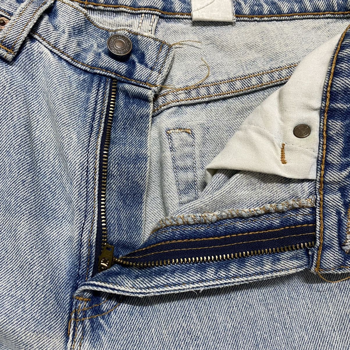 Levi's Vintage 90s Levis 517 Flare Jeans Sky Blue Size US 29 - 16 Thumbnail