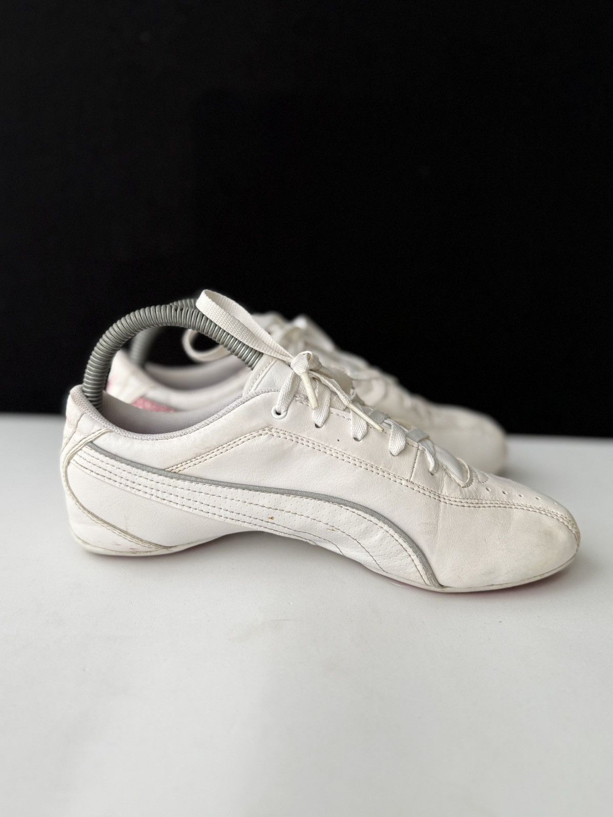 Puma PUMA Low Top Women's Trainers White & Pink Size 37 Size US 7 / IT 37 - 5 Thumbnail