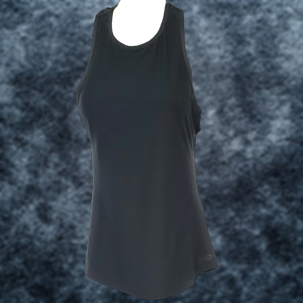 New Balance Womens New Balance Transform Perfect Tank Top BK Shirt S Black Athletic"} Size S / US 4 / IT 40 - 1 Thumbnail