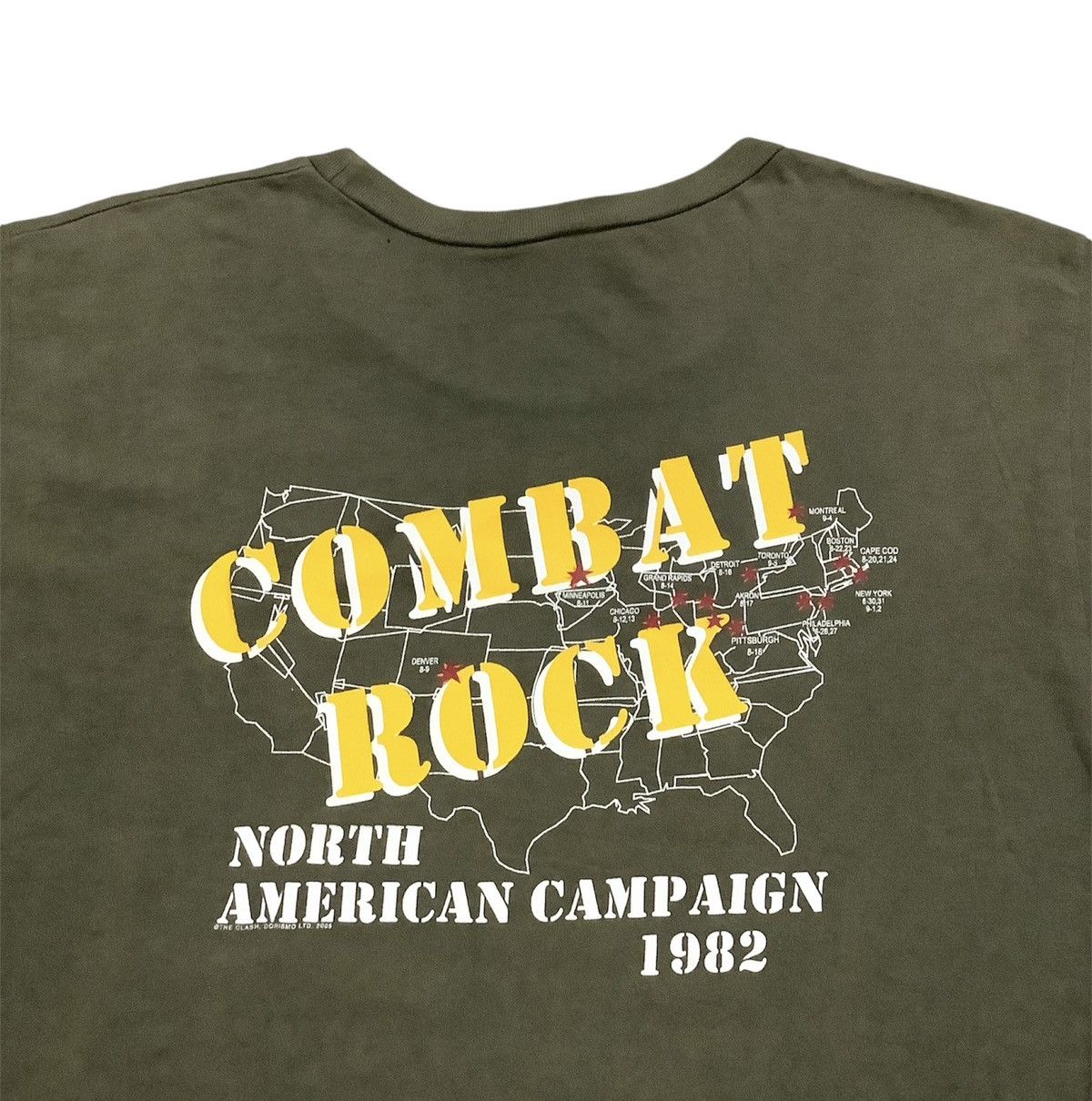 Band Tees × Merc × Vintage VINTAGE 2000s THE CLASH (KNOWS YOUR RIGHT) Size US S / EU 44-46 / 1 - 4 Thumbnail