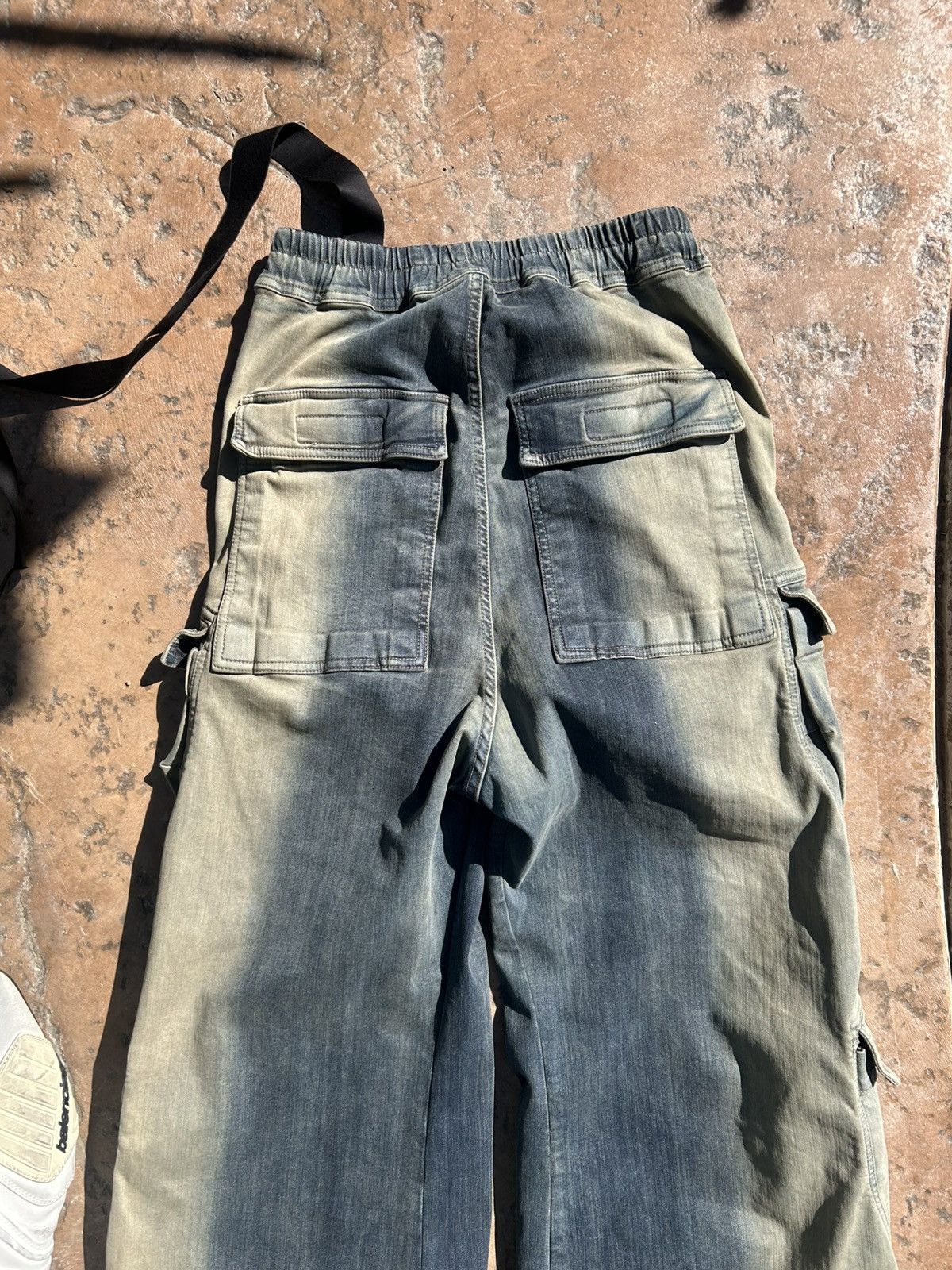 Rick Owens Drkshdw Rick owen drkshdw mineral pearl double jumbo cargo bela Size US 28 / EU 44 - 4 Thumbnail
