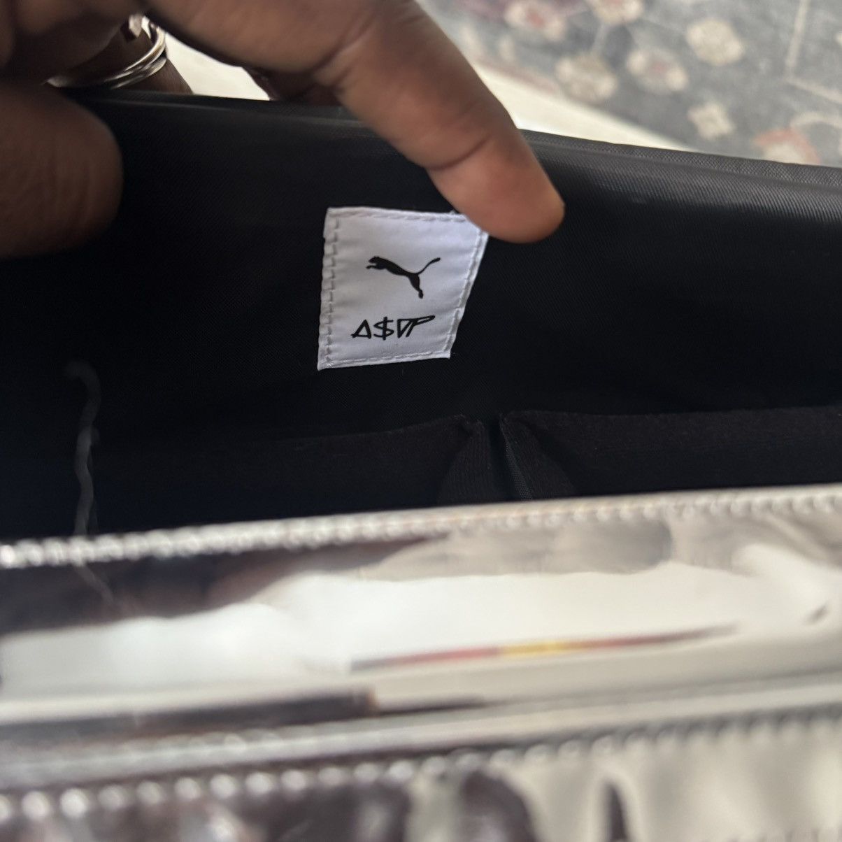 A$AP Rocky × Puma PUMA X A$AP ROCKY TOOL BOX BAG - SILVER Size ONE SIZE - 8 Thumbnail