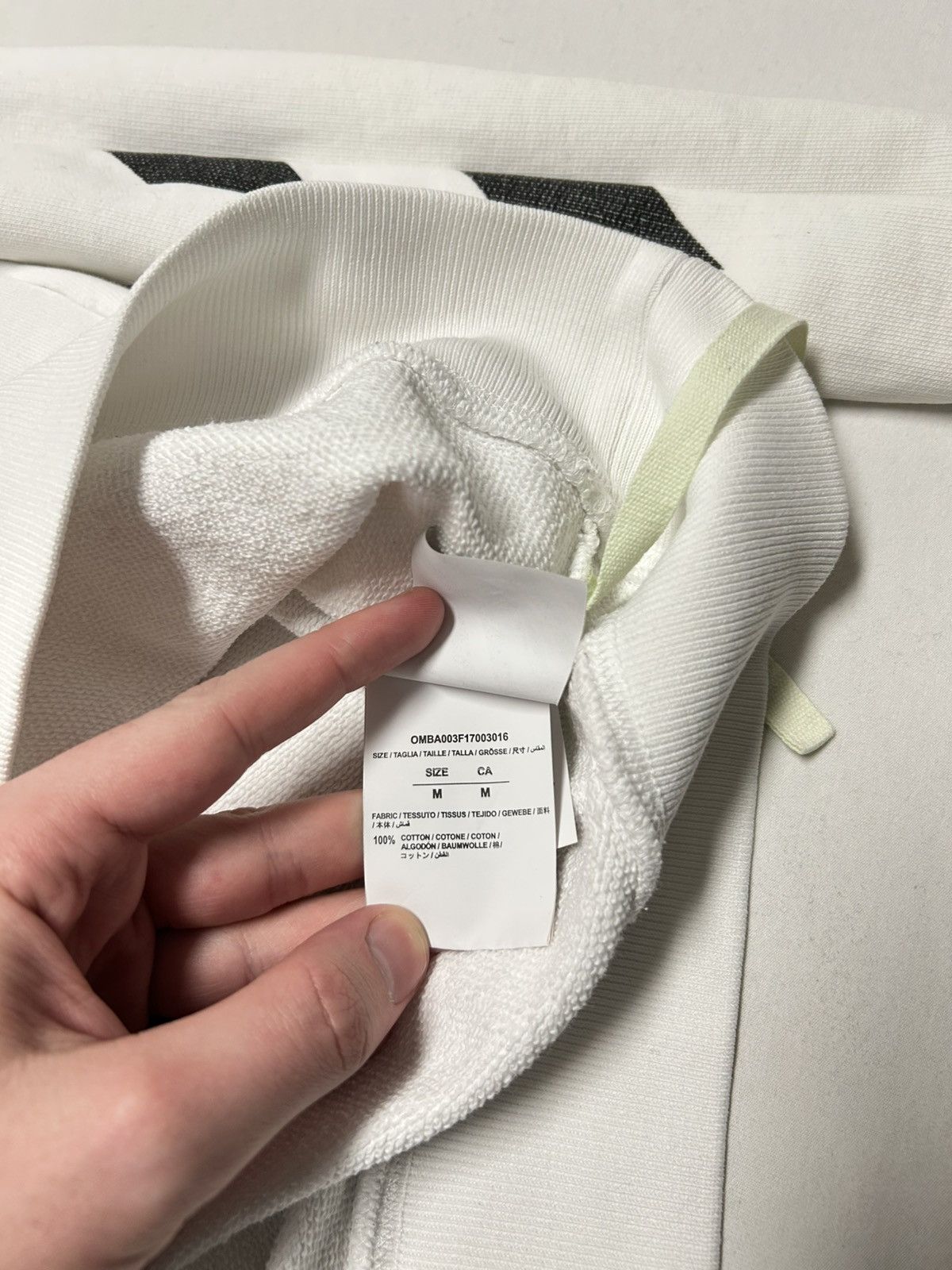 Off-White FW2017 “Seeing Things” Caravaggio Crewneck Size US M / EU 48-50 / 2 - 5 Thumbnail