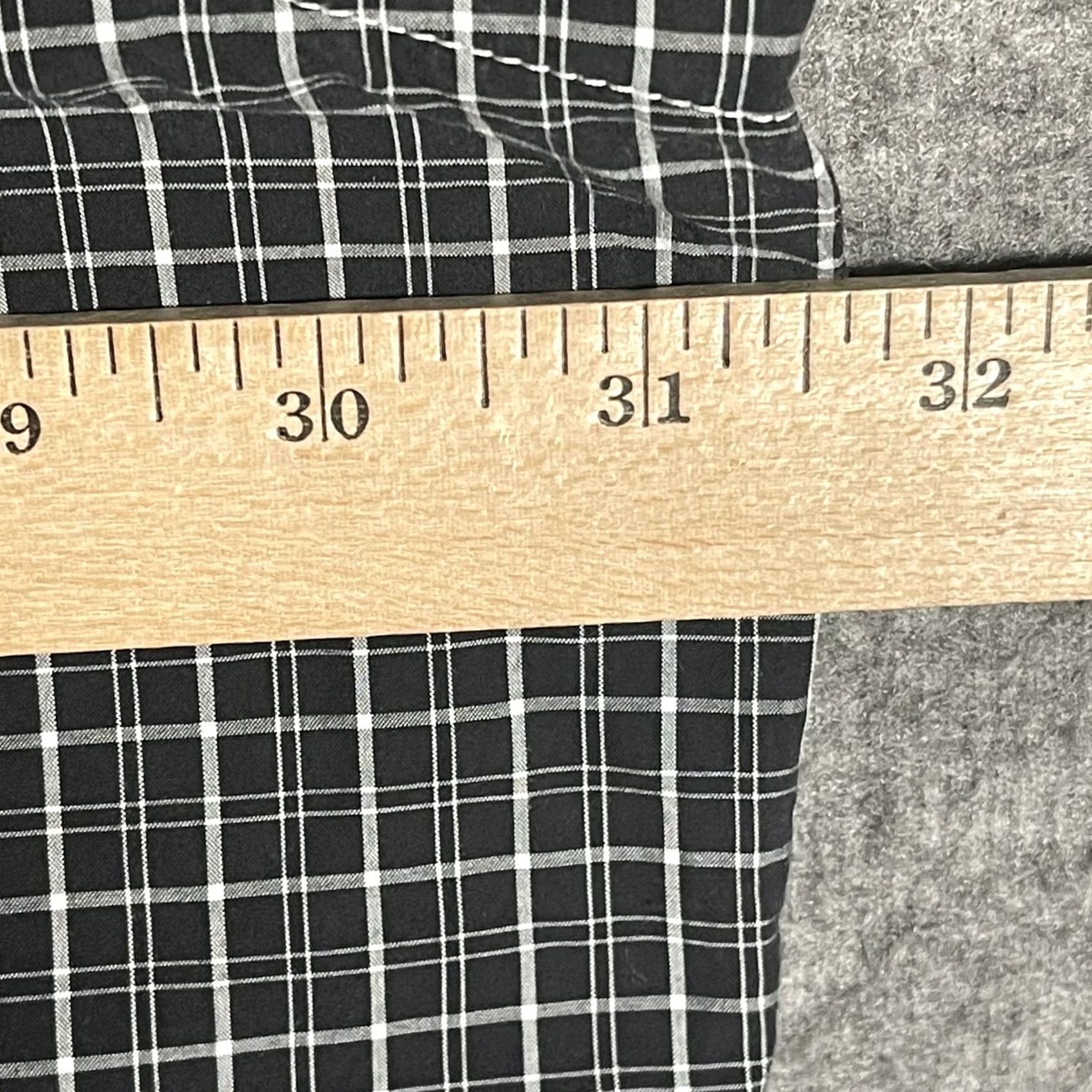 Ralph Lauren Ralph Lauren Shirt Mens 3XLT Black Check Button Down Long Sleeve Big Tall Size US XXL / EU 58 / 5 - 7 Thumbnail