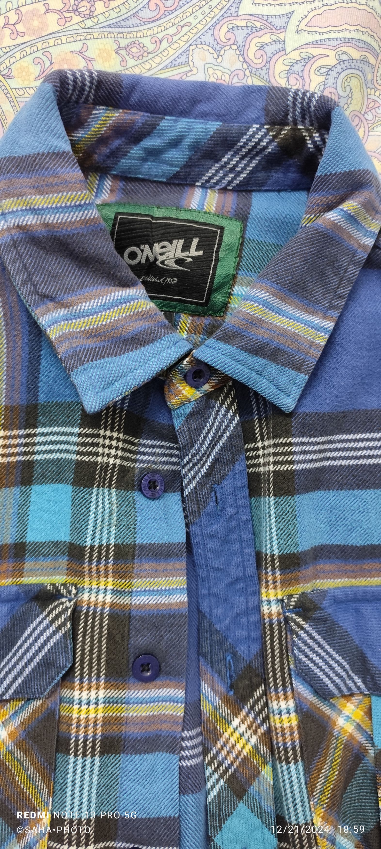 O'Neill O'neill Long Sleeve Flannel Size US S / EU 44-46 / 1 - 8 Thumbnail