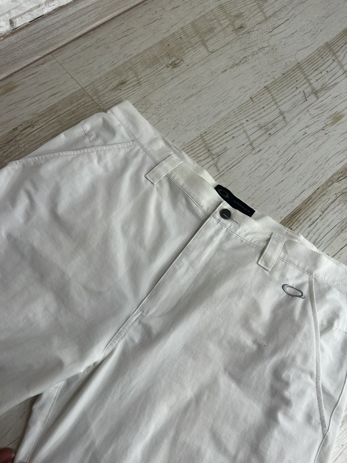 Oakley Oakley White Nylon Pants W38 L34 Technical Wide Leg Size US 38 / EU 54 - 4 Thumbnail