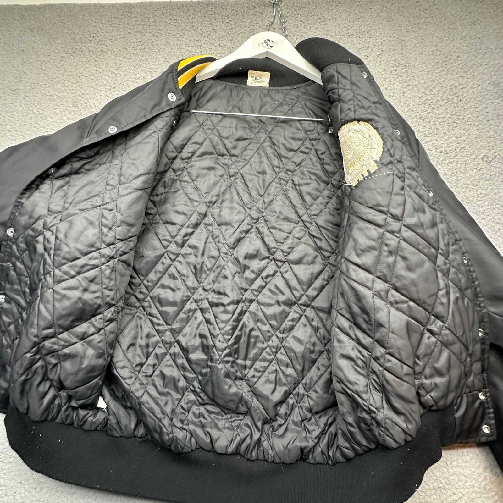 Other VTG 1995 NYPD Birdie Nylon Snap Bomber Jacket Medium Black Size US M / EU 48-50 / 2 - 10 Thumbnail