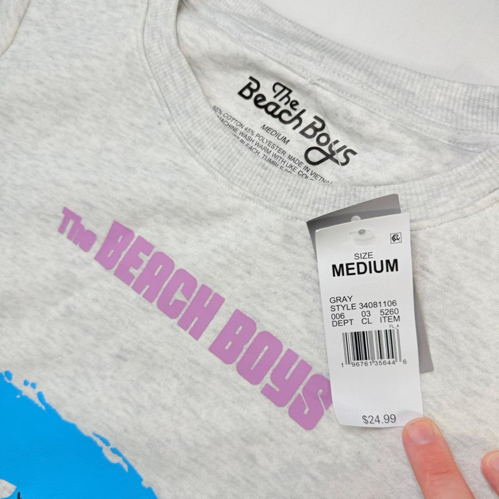 & Other Stories NWT The Beach Boys graphic crewneck sweatshirt Size US M / EU 48-50 / 2 - 2 Thumbnail
